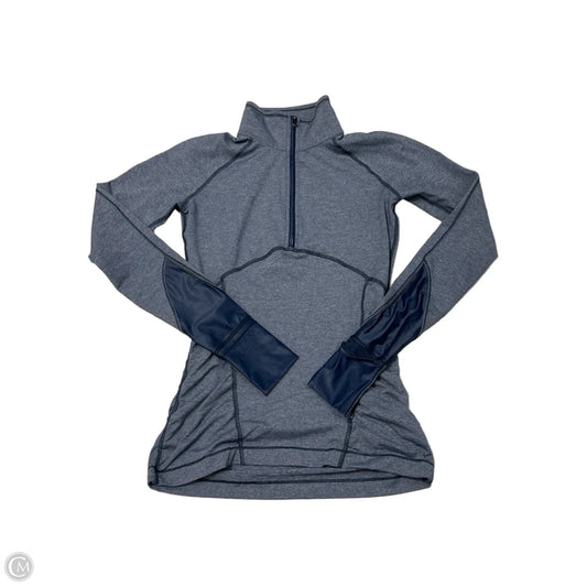 Athletic Jacket By Lululemon In Blue, Size: 4