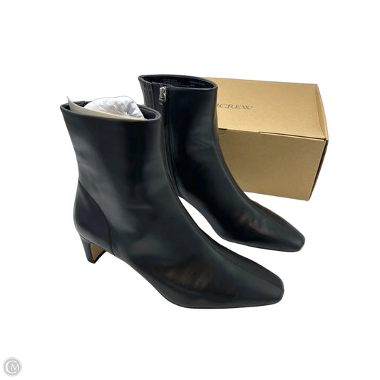 Boots Ankle Heels By J. Crew In Black, Size: 9.5