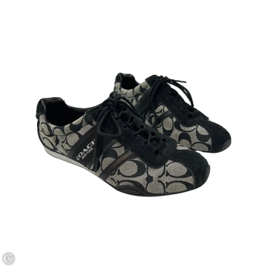 Coach Designer Shoes in Black, Size 9.5