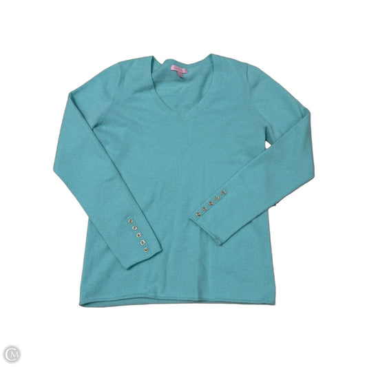Lilly Pulitzer Designer Sweater in Blue, Size M
