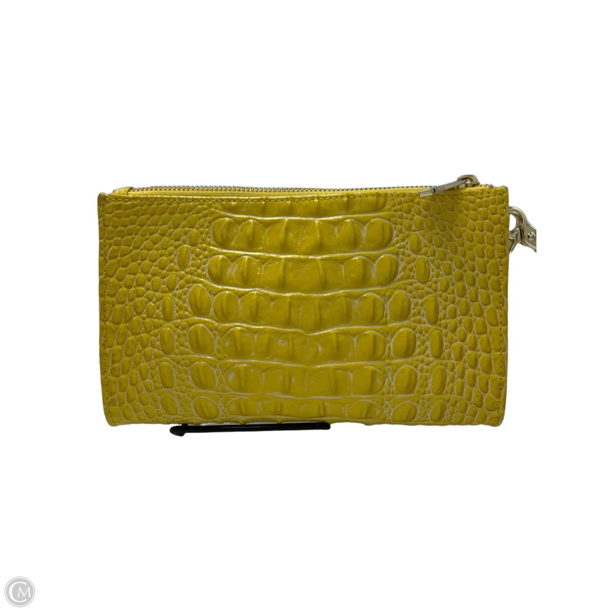 Brahmin Designer Wristlet in Yellow