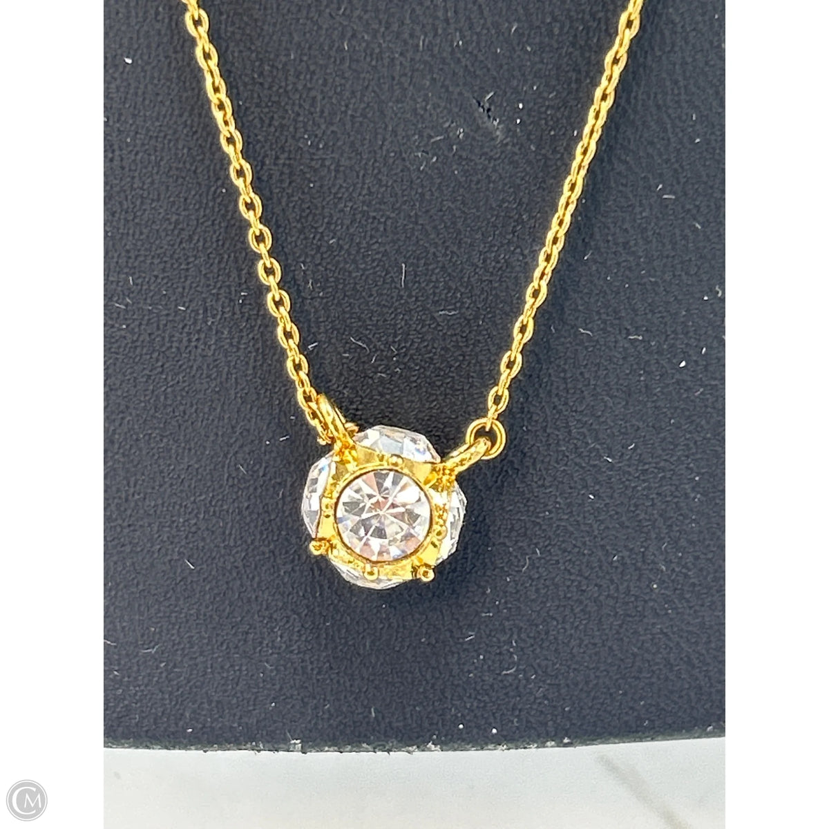 New! Kate Spade Designer Necklace in Gold