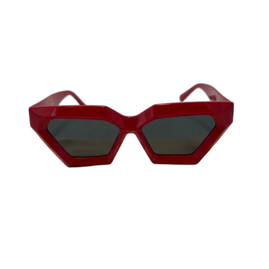 Louis Vuitton LV Cut Luxury Sunglasses in Red