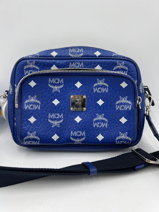 MCM Visetos Klassik Crossbody Handbag