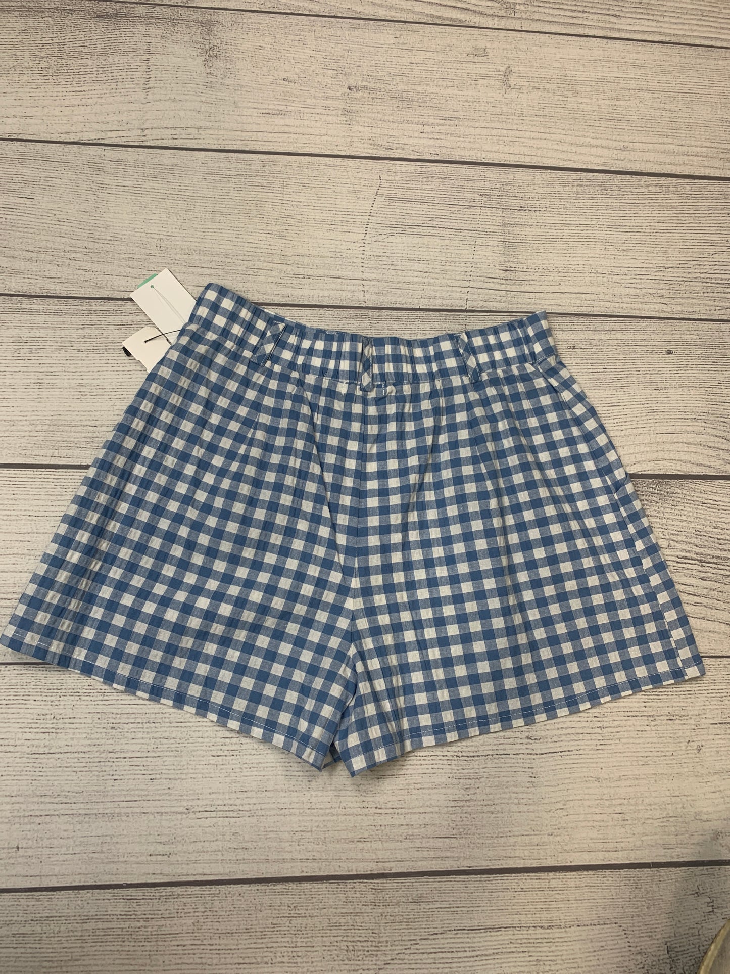 New! Blue White Shorts Abound, Size M