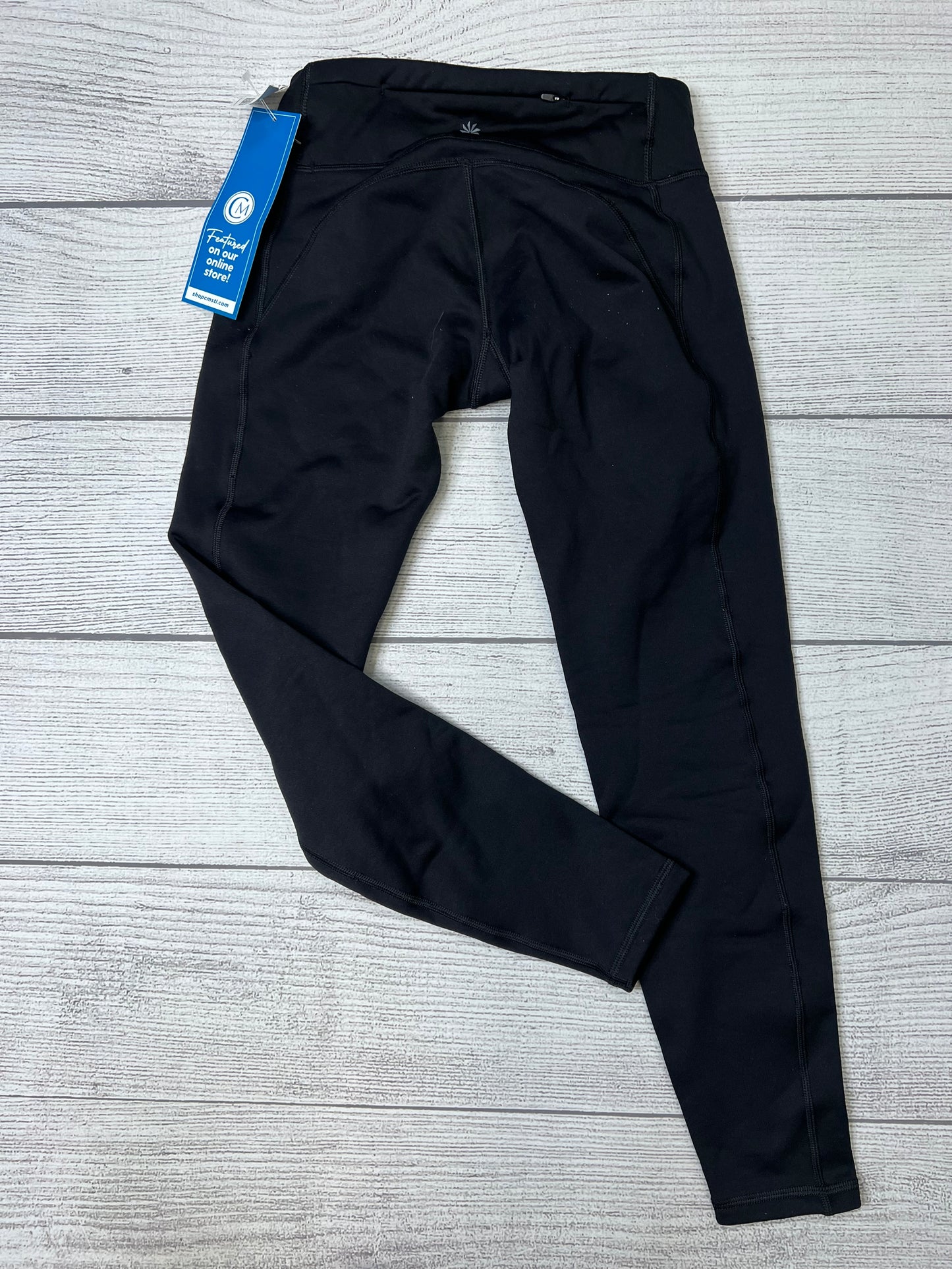 Black Athletic Leggings Athleta, Size Xs