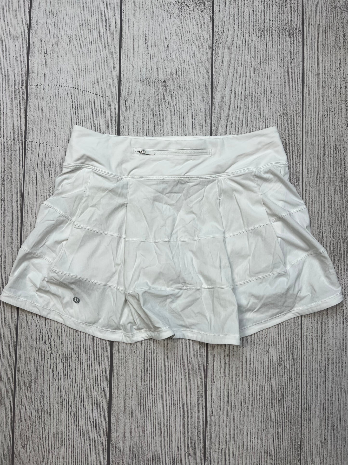 White Athletic Skirt Skort Lululemon, Size S