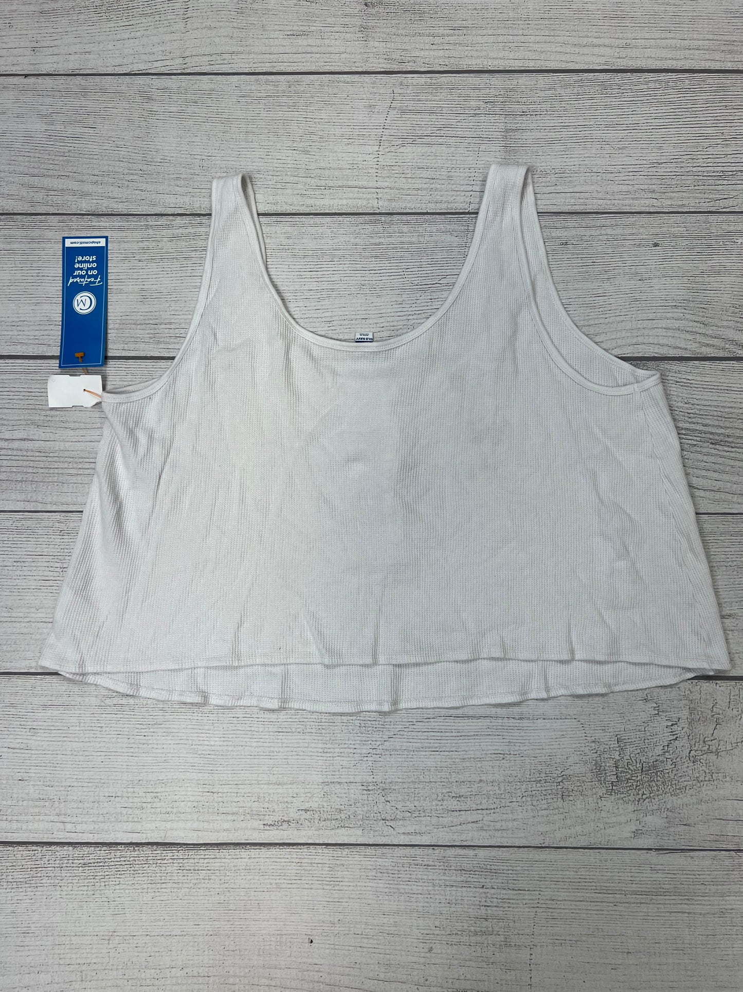 White Top Sleeveless Old Navy, Size 2x