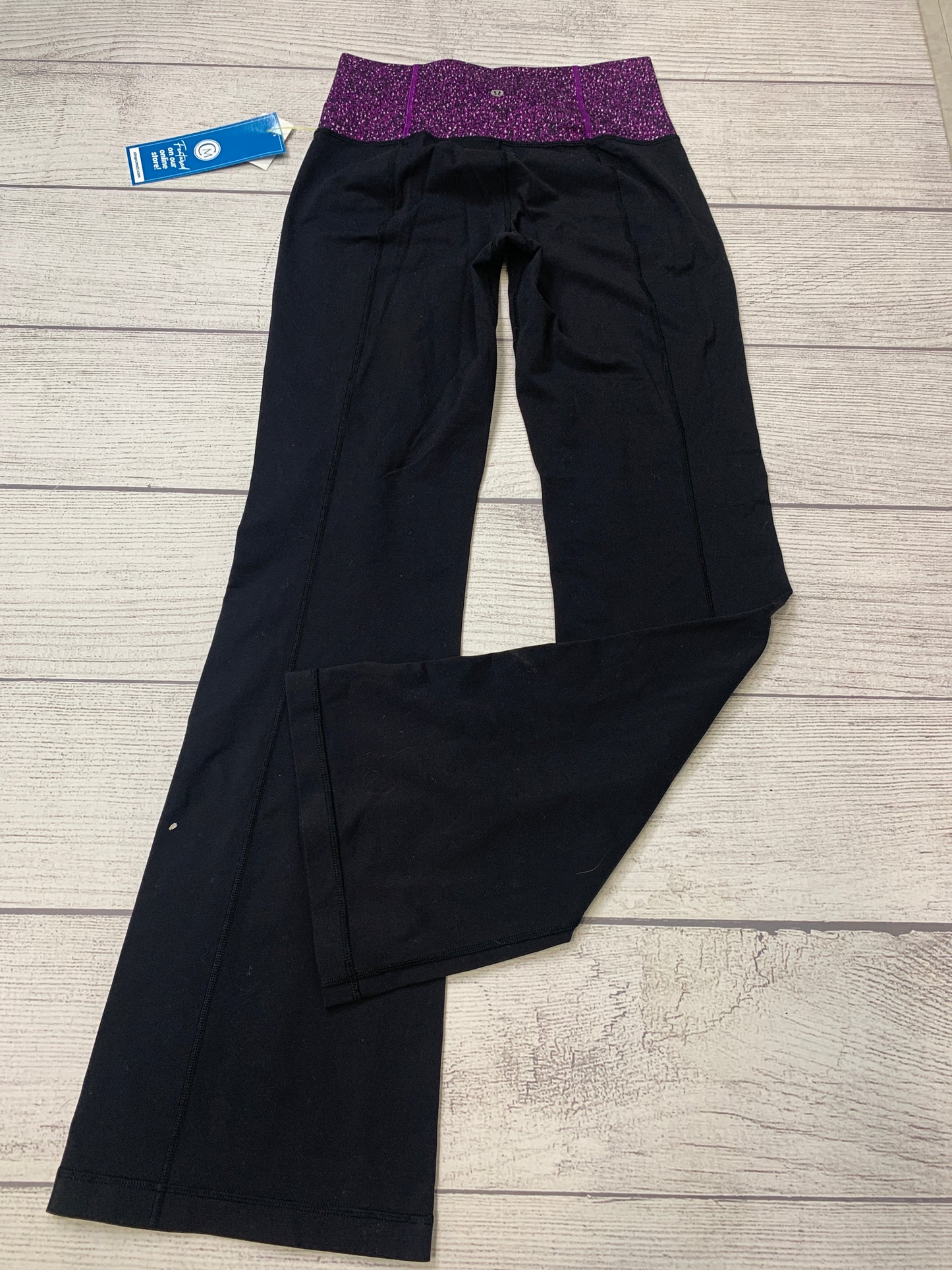 Black Athletic Leggings Lululemon, Size 6