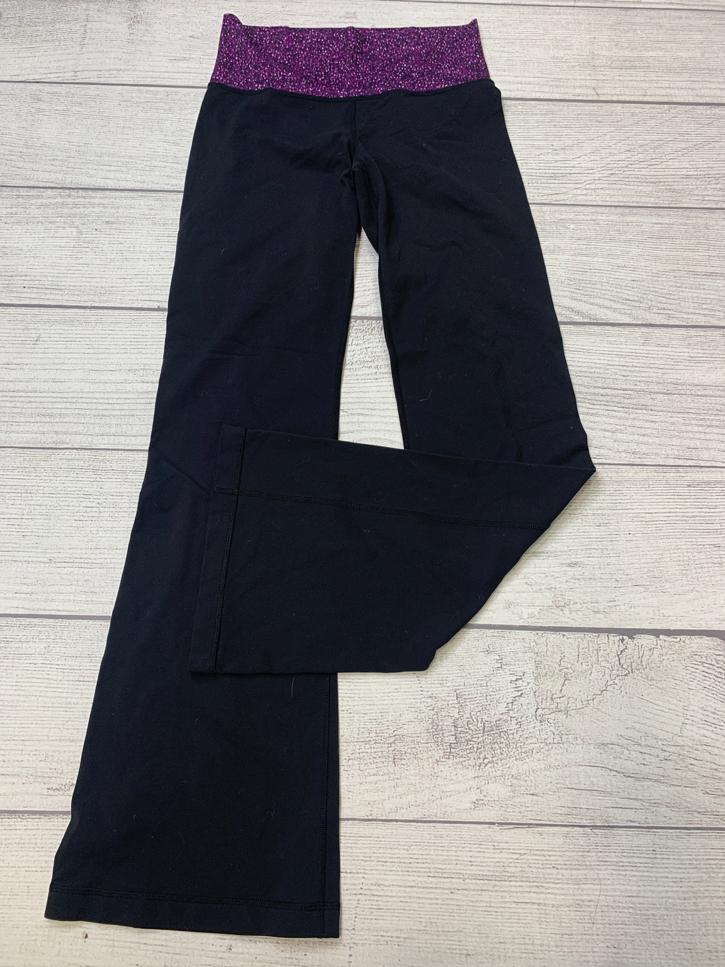 Black Athletic Leggings Lululemon, Size 6