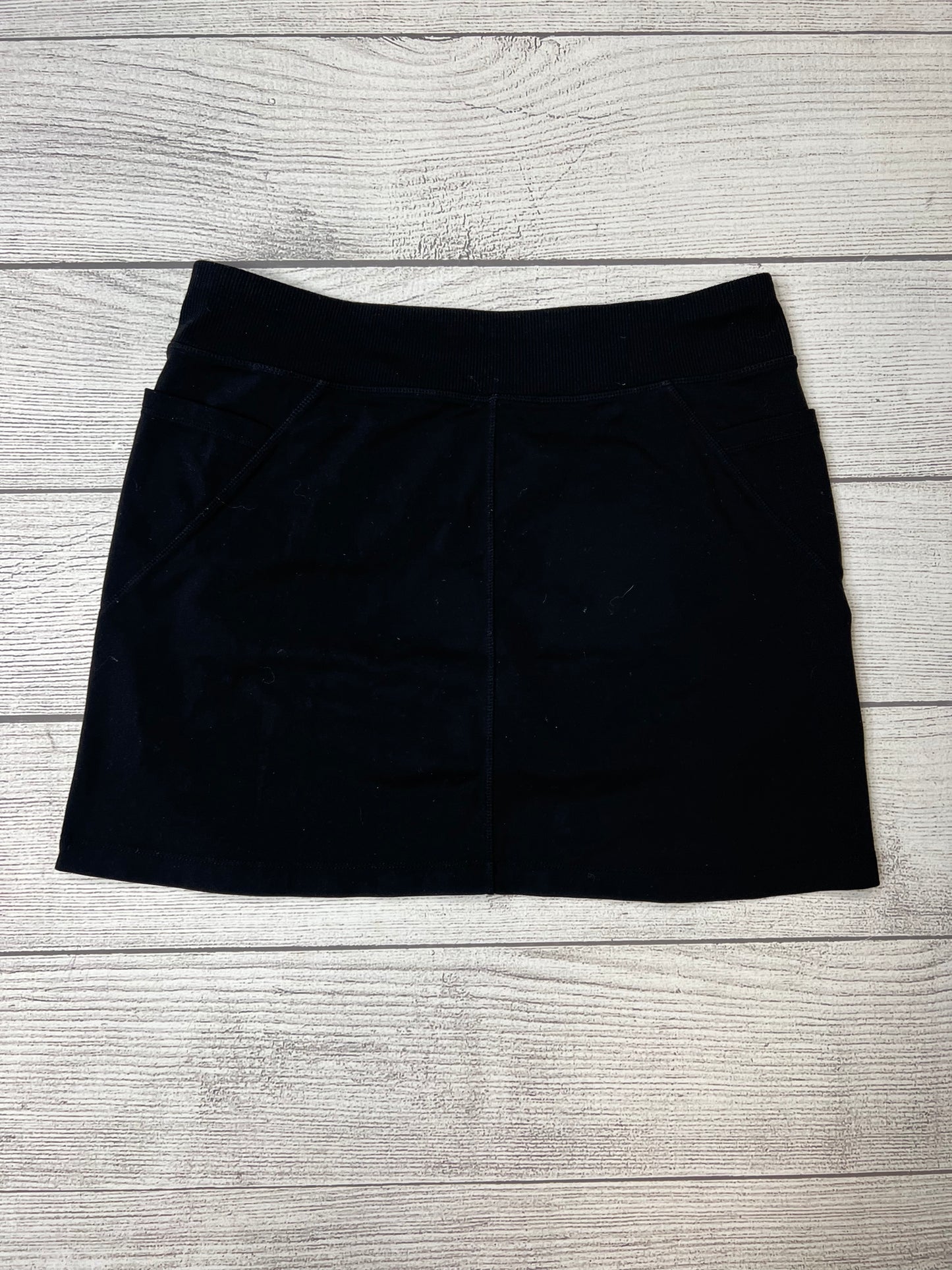 Black Athletic Skirt Skort Athleta, Size L