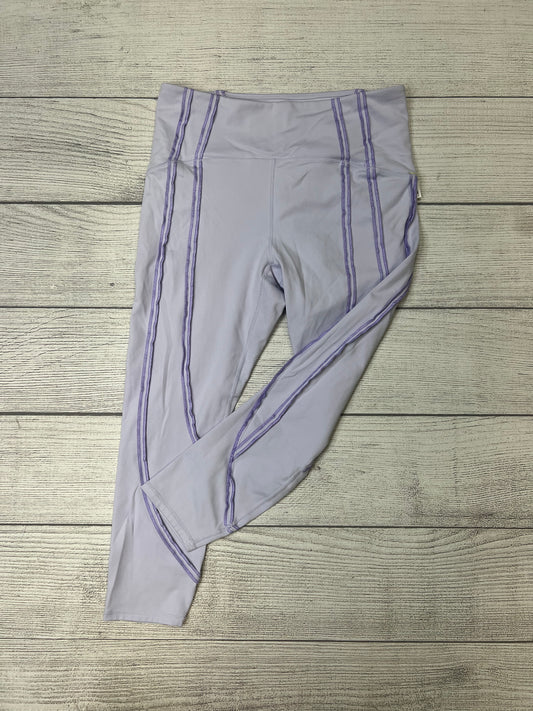 Purple Athletic Capris Fabletics, Size Xl