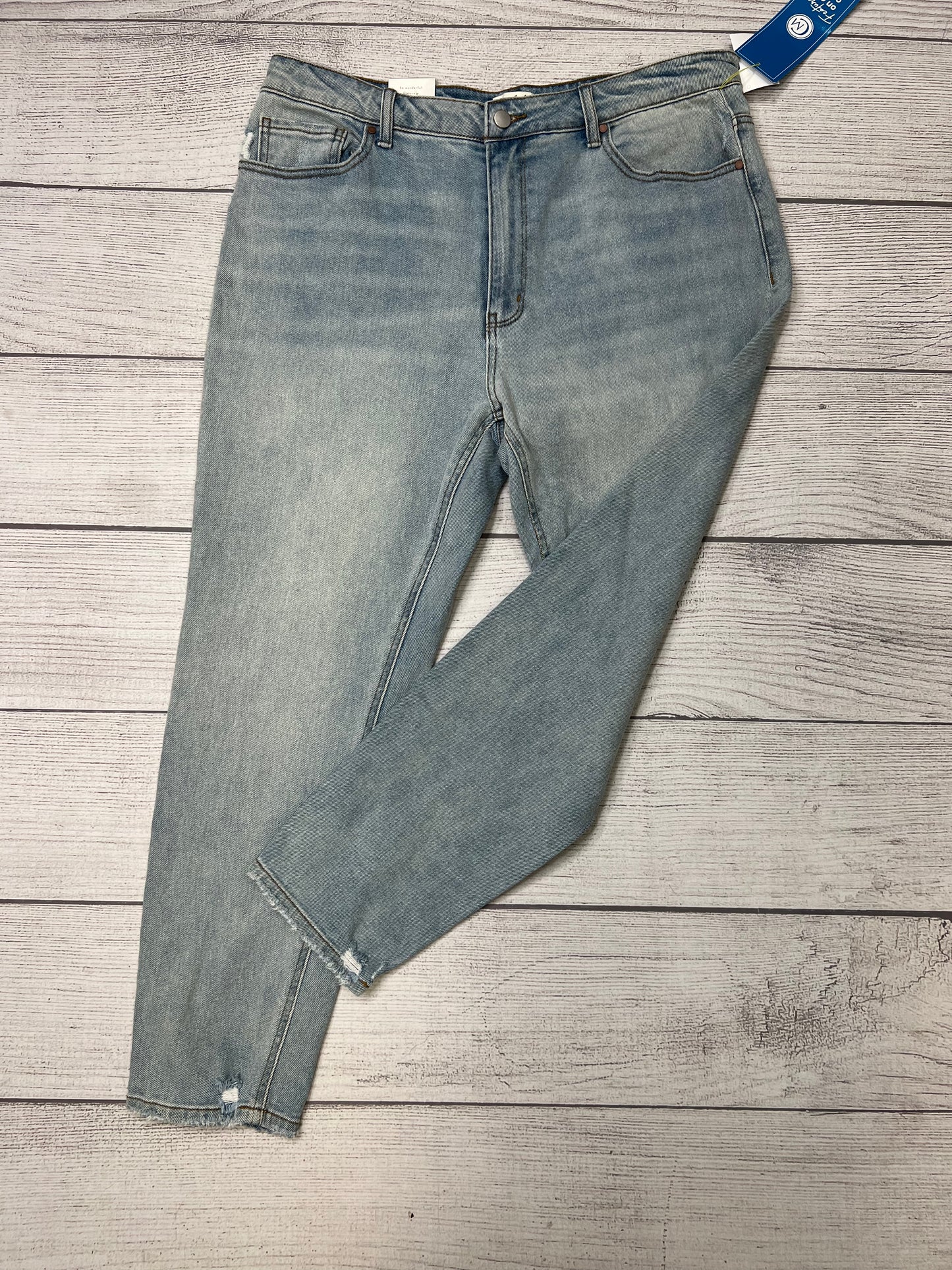 Denim Jeans Relaxed/boyfriend Wondery, Size 14