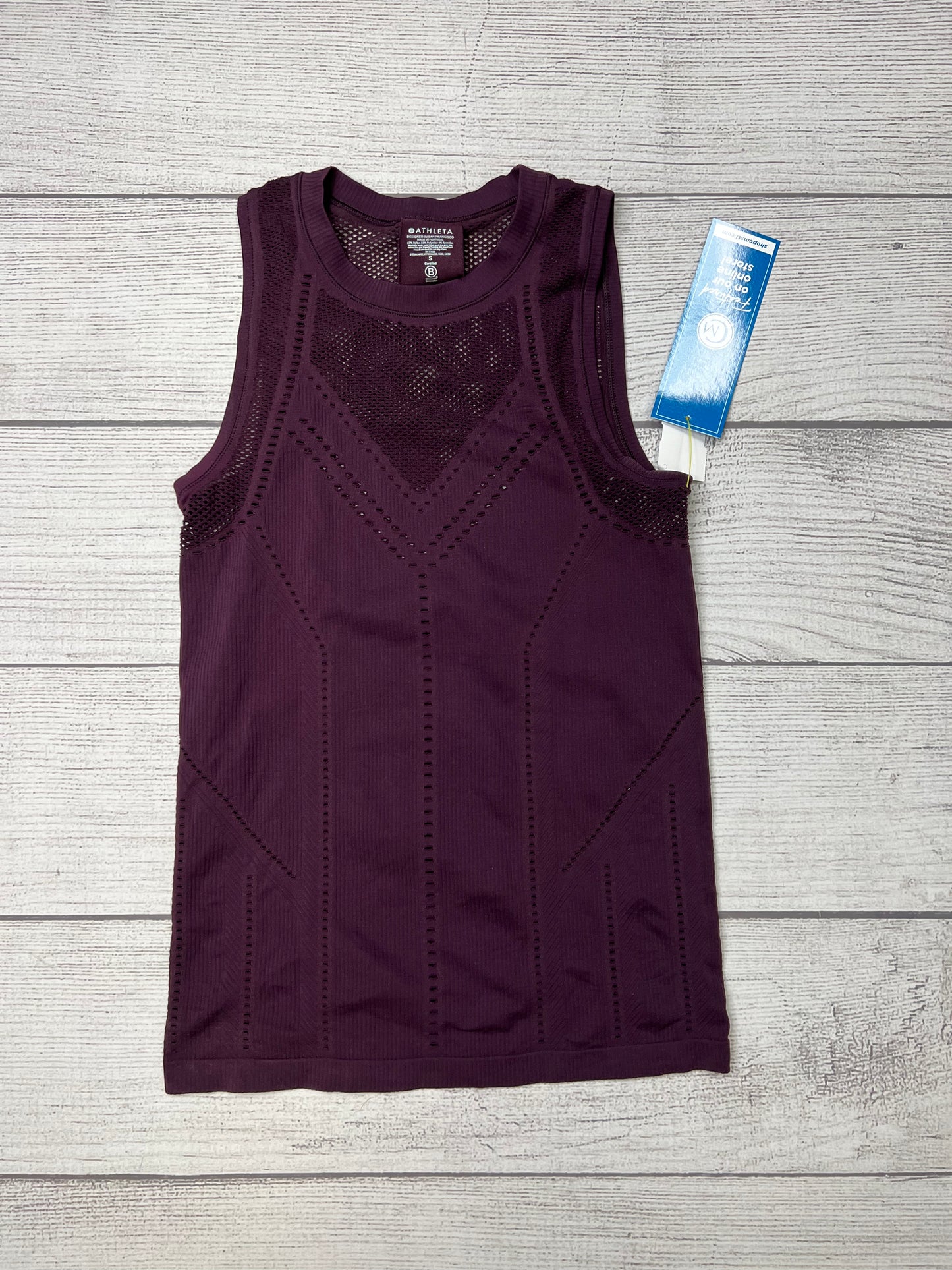 Purple Athletic Tank Top Athleta, Size S