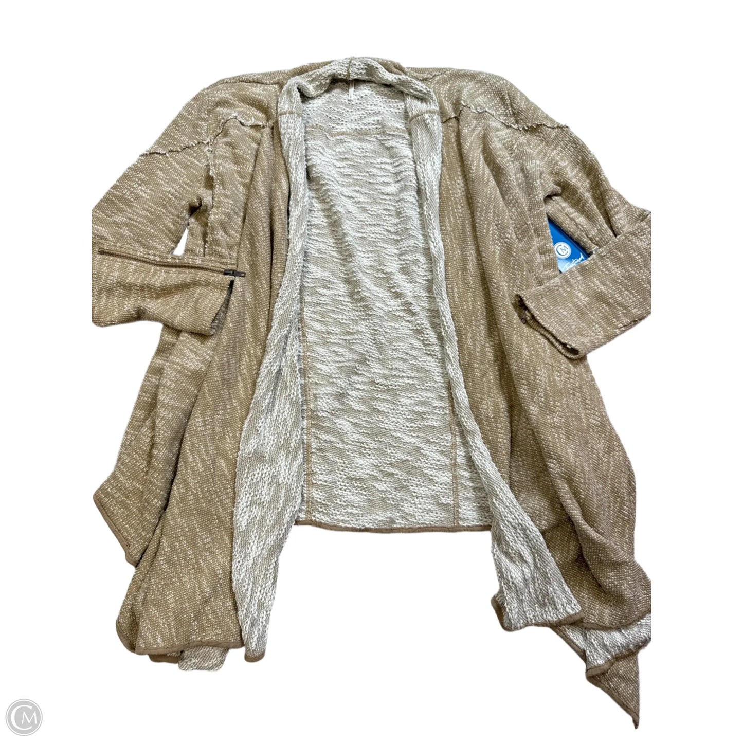 Sweater Cardigan By Free People In Brown, Size: L