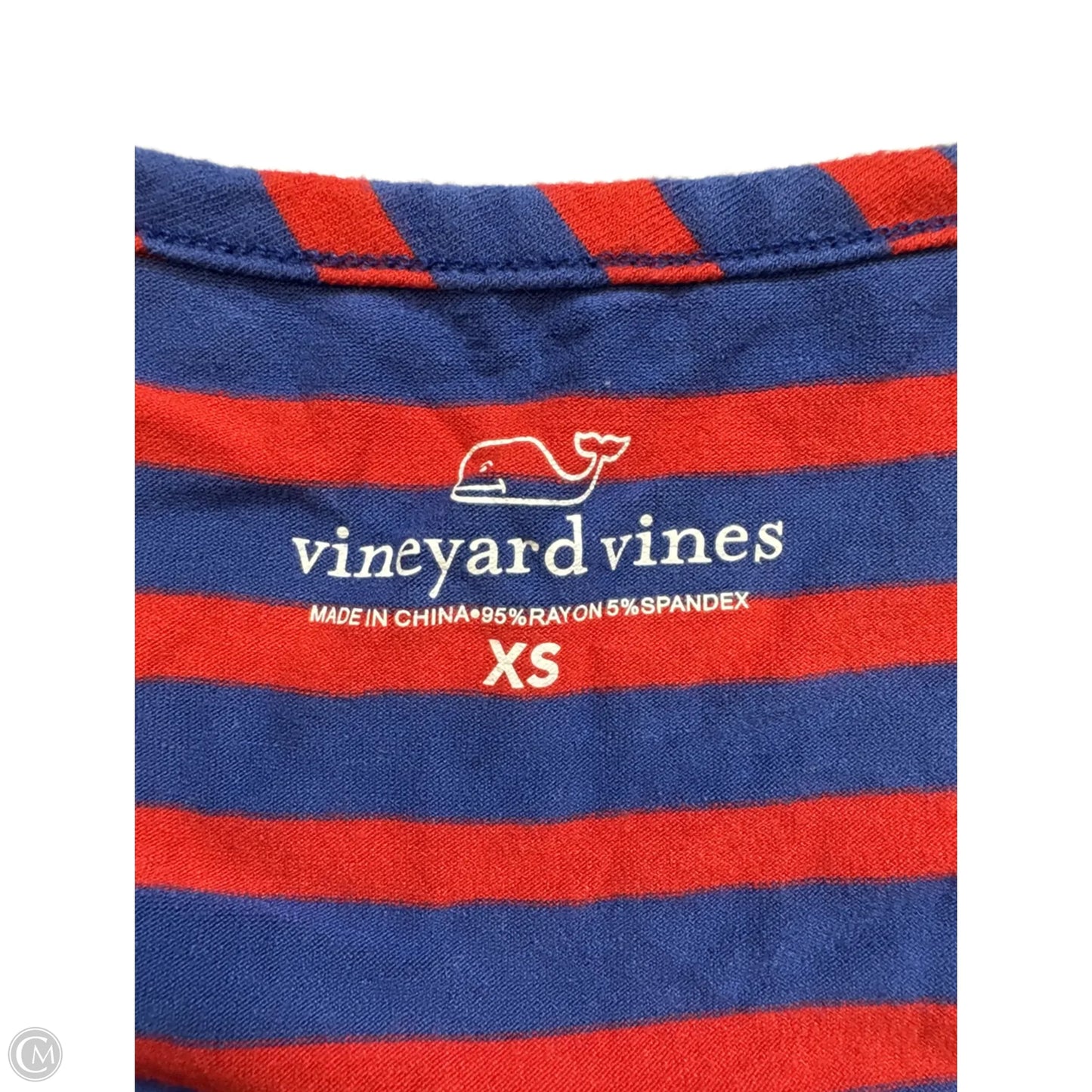 Dress Casual Maxi By Vineyard Vines In Striped Pattern, Size: Xs