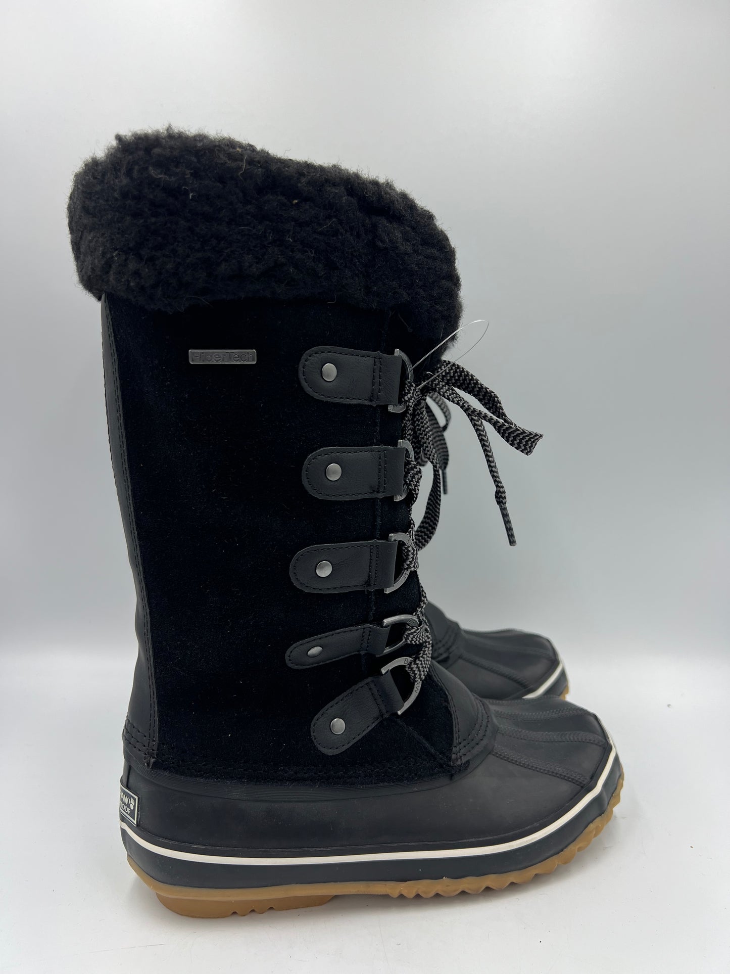 Boots Snow By Bearpaw In Black, Size: 8