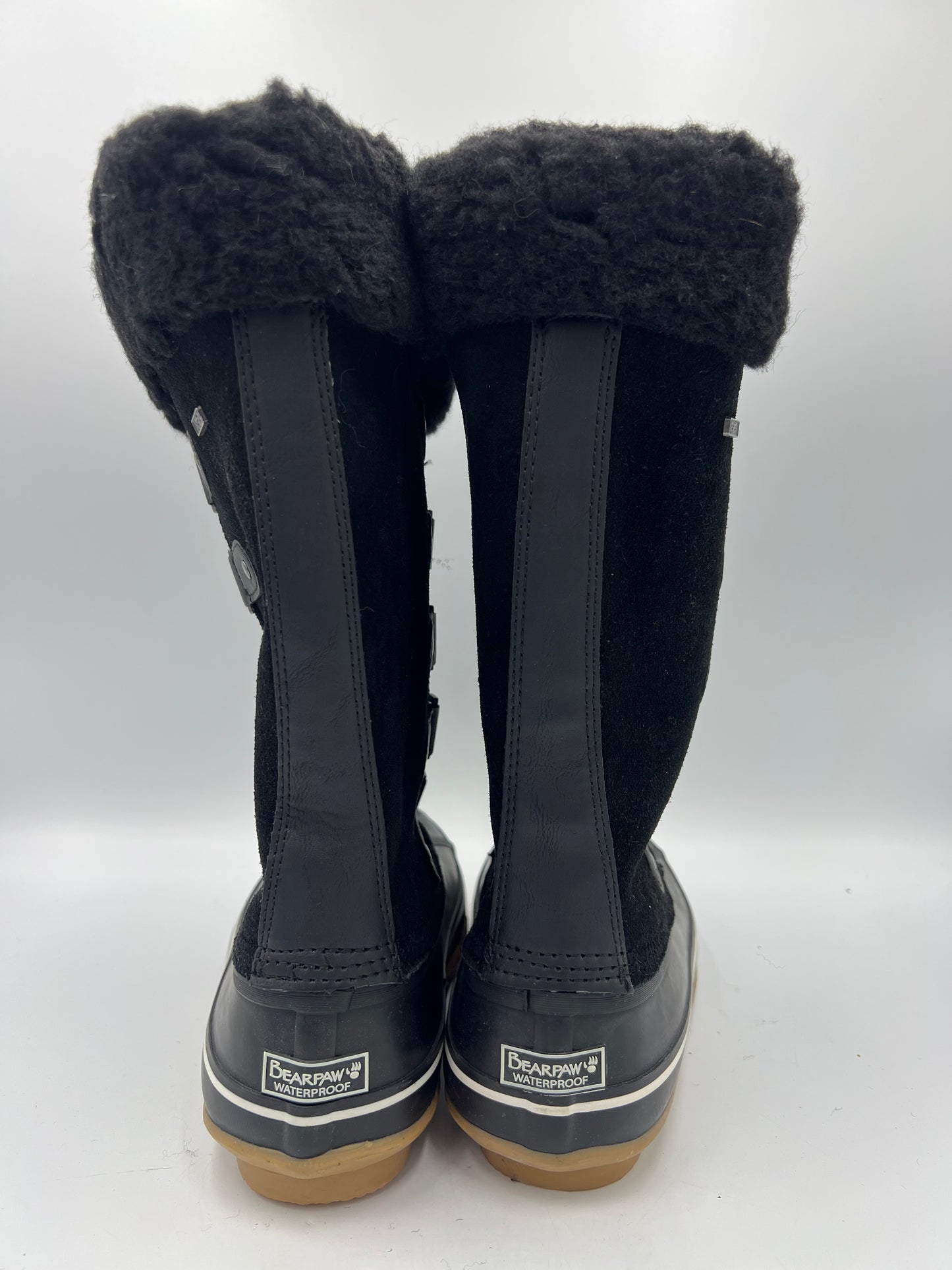 Boots Snow By Bearpaw In Black, Size: 8