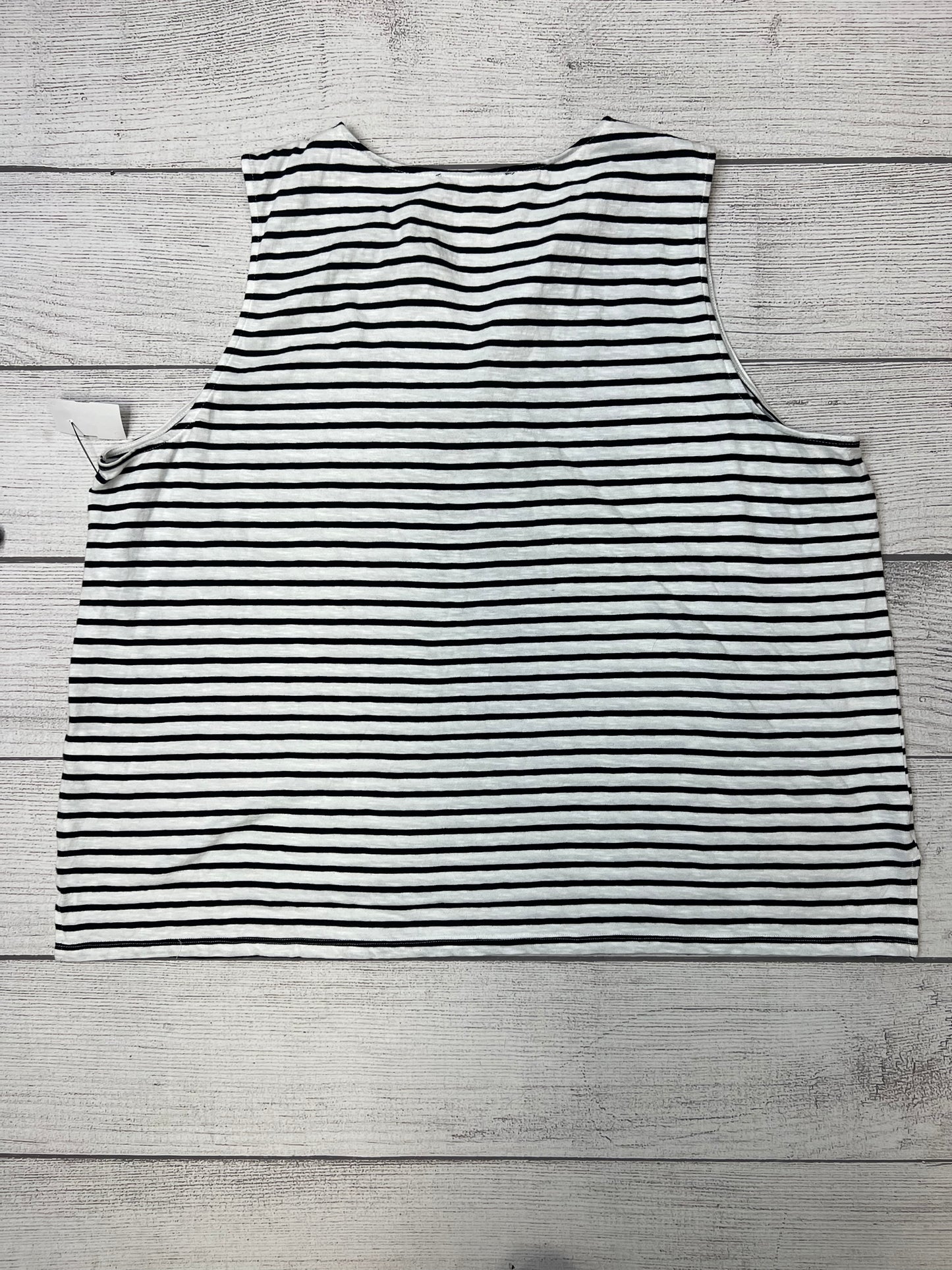 Striped Top Sleeveless Tommy Hilfiger, Size 1x