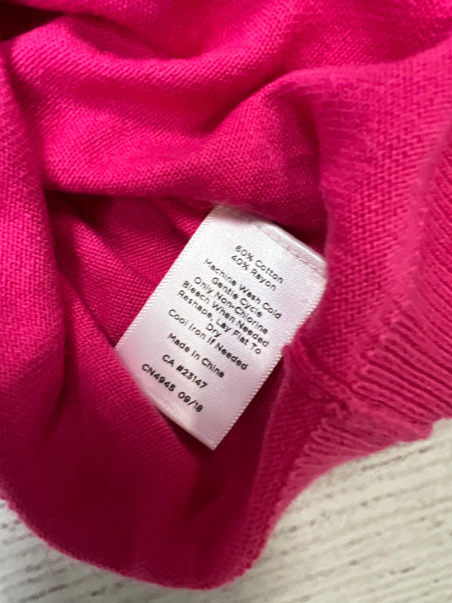 Pink Top Sleeveless Talbots, Size 2x