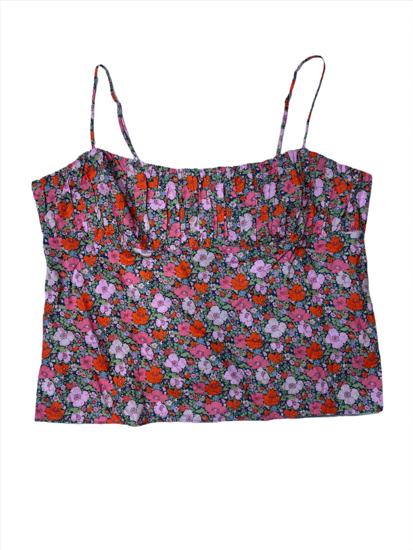 Floral Top Sleeveless J Crew, Size 1x