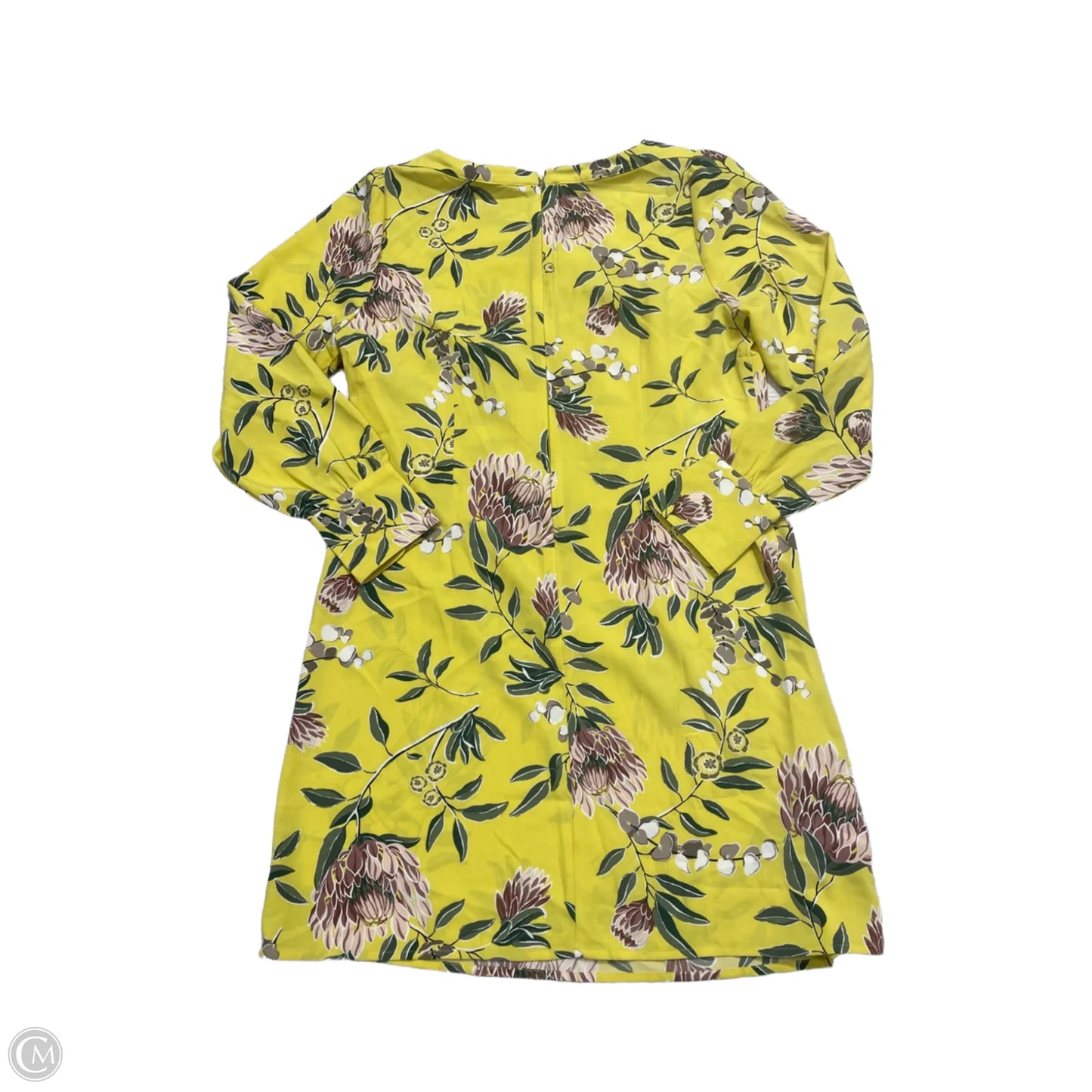 Dress Casual Short By Loft In Yellow, Size: Petite  Medium