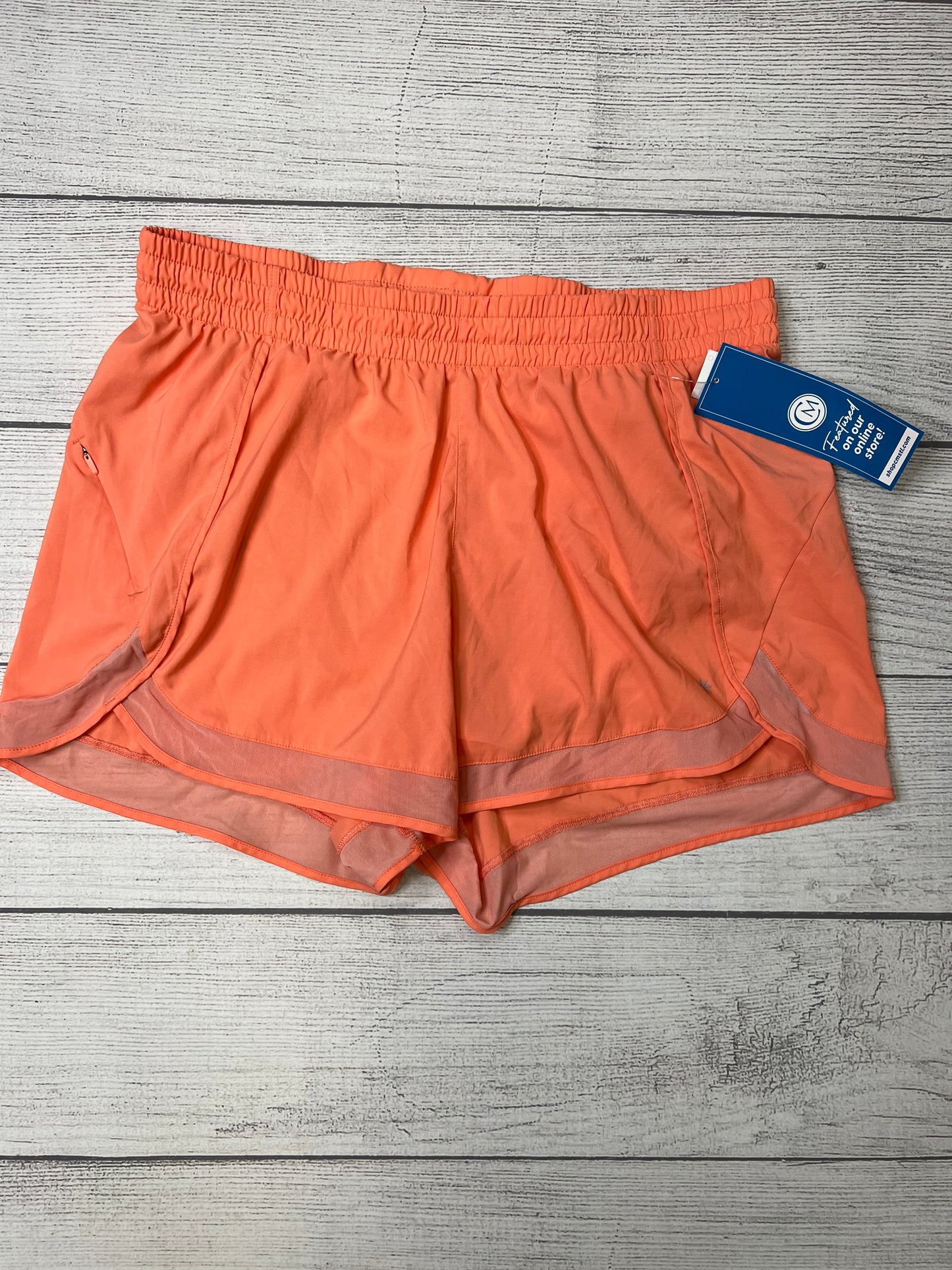 Orange Athletic Shorts Athleta, Size 1x