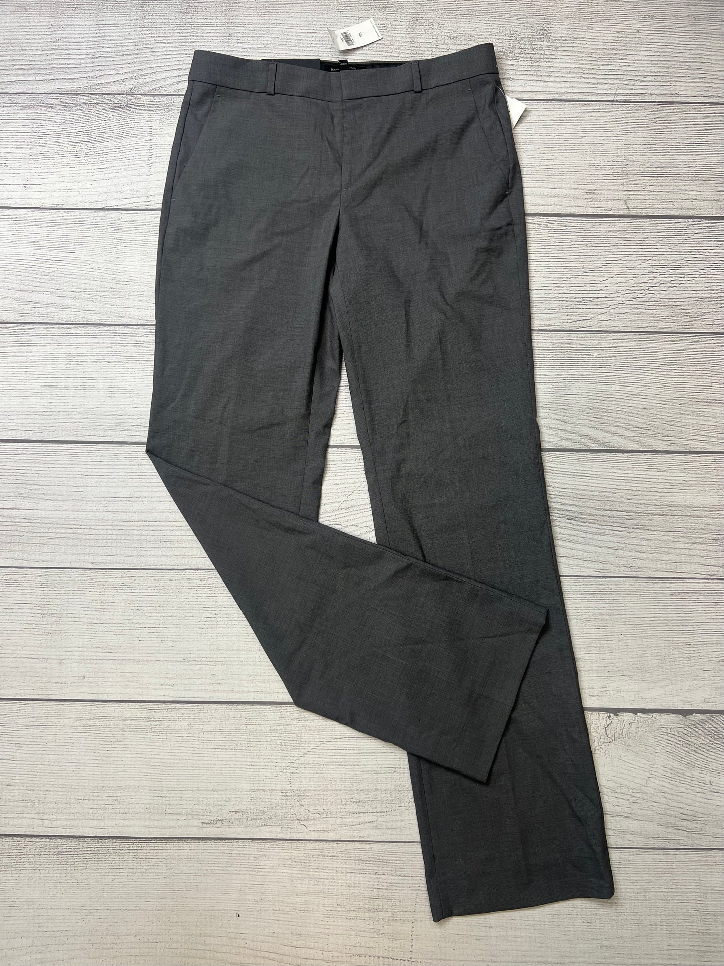 Grey Pants Ankle Banana Republic, Size 10 tall