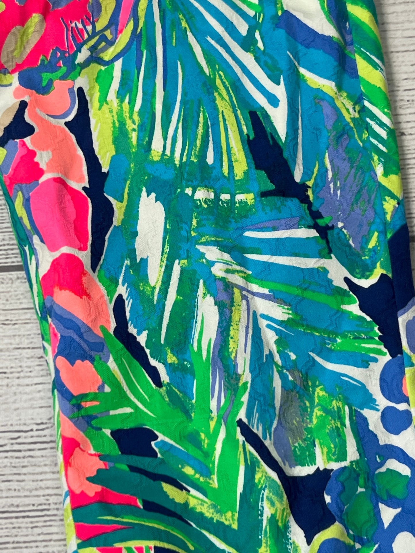 Blue Green Pants Ankle Lilly Pulitzer, Size 2