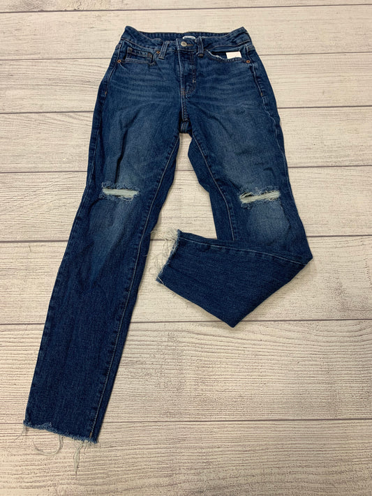 Blue Jeans Straight Old Navy, Size 0