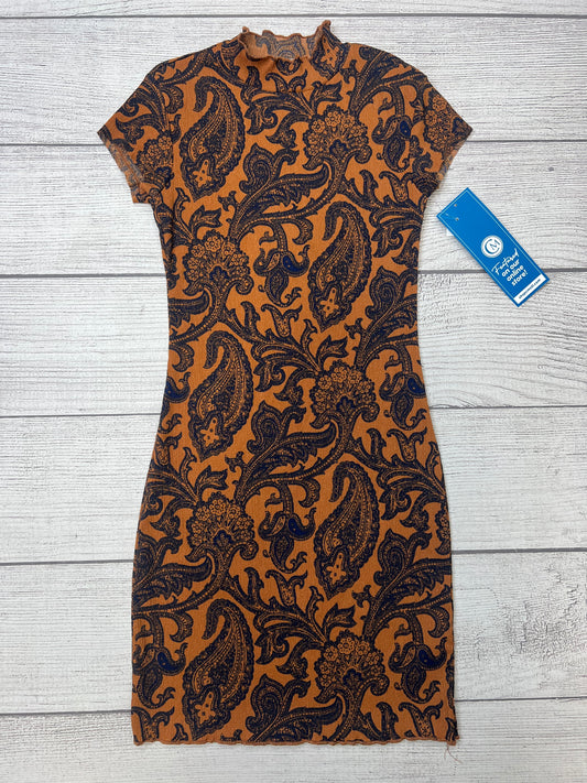Print Dress Casual Short Urban Outfitters, Size Xs