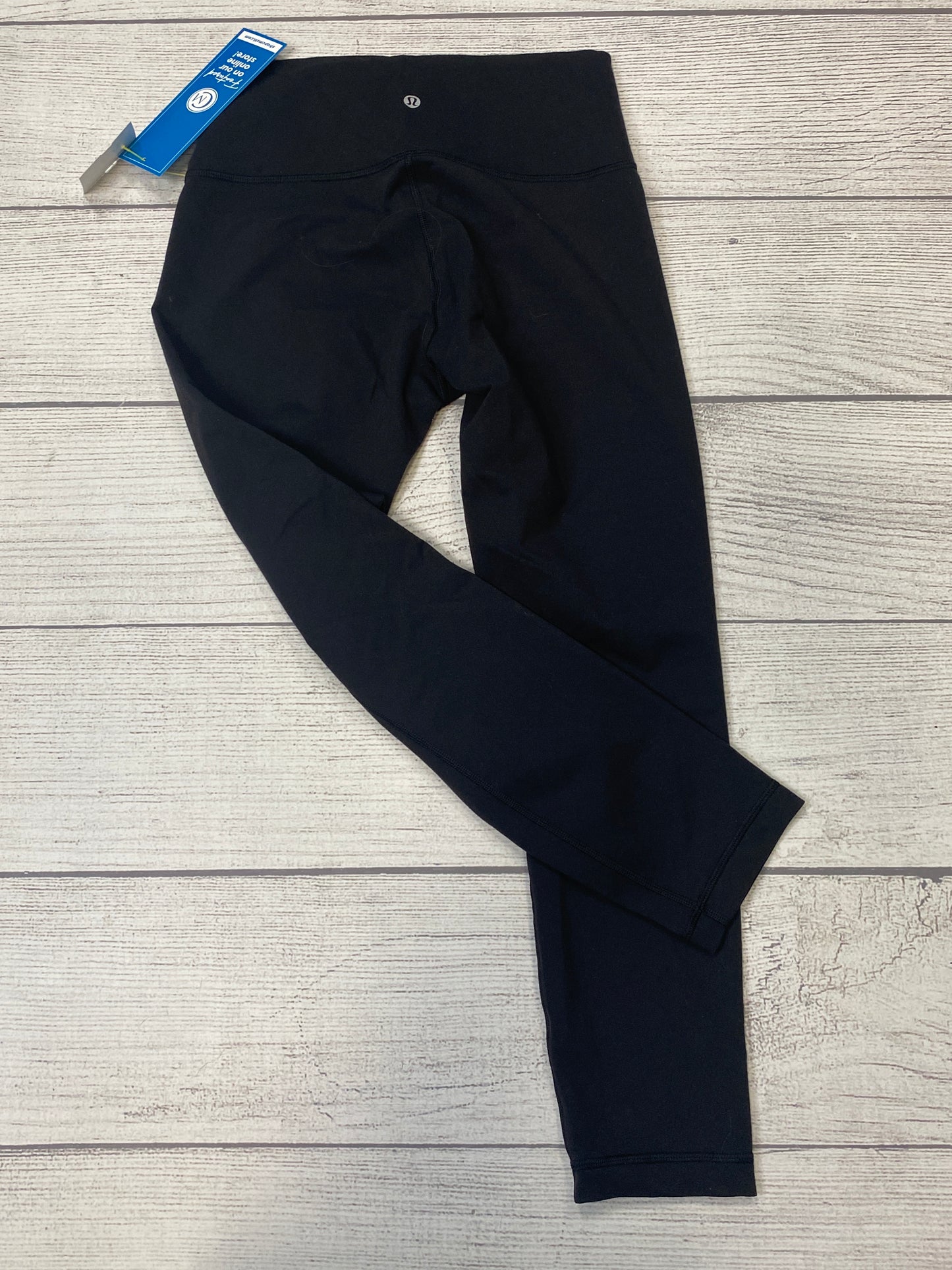 Black Athletic Leggings Lululemon, Size 8