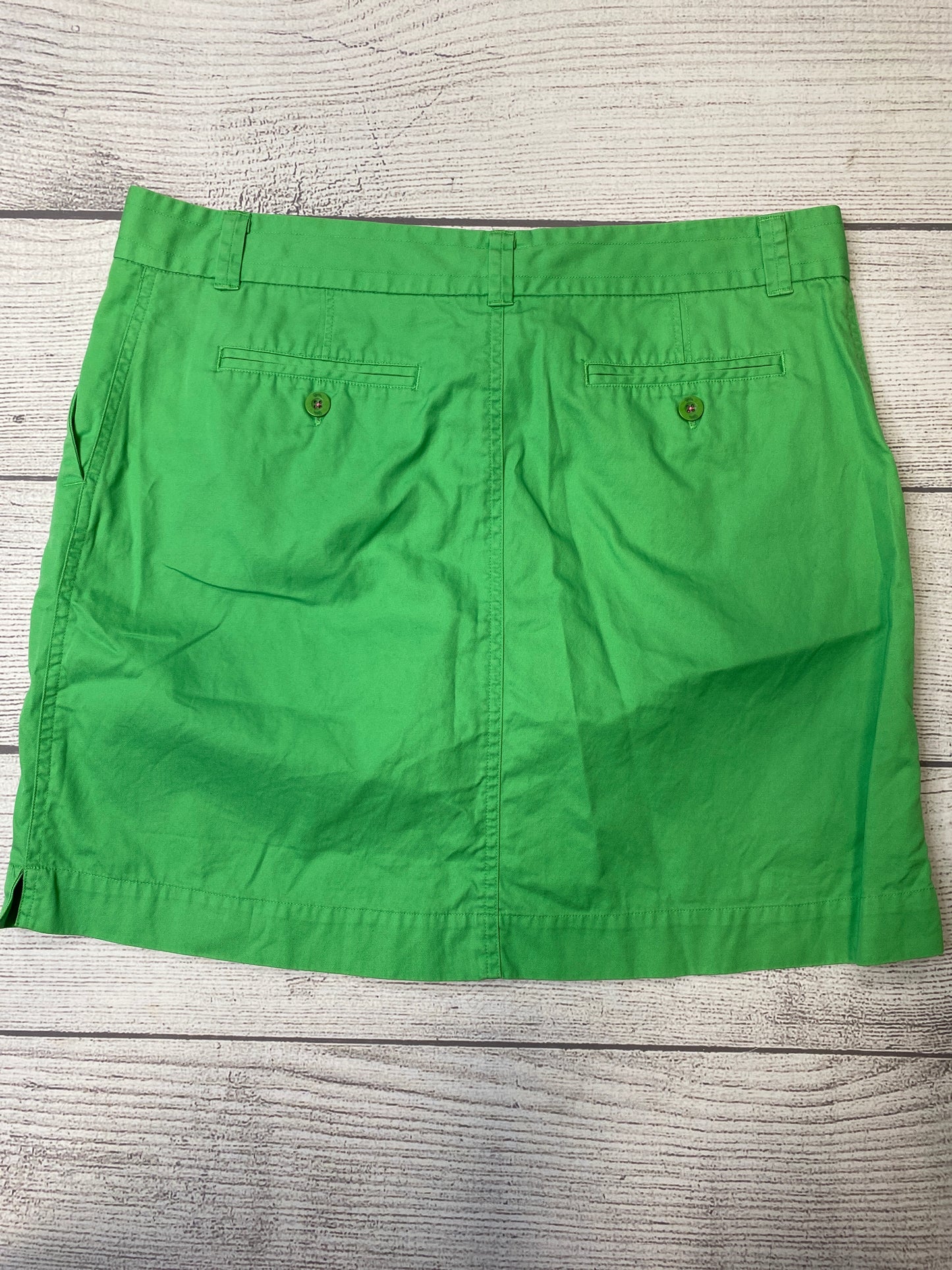 Green Skirt Mini & Short Lilly Pulitzer, Size 12