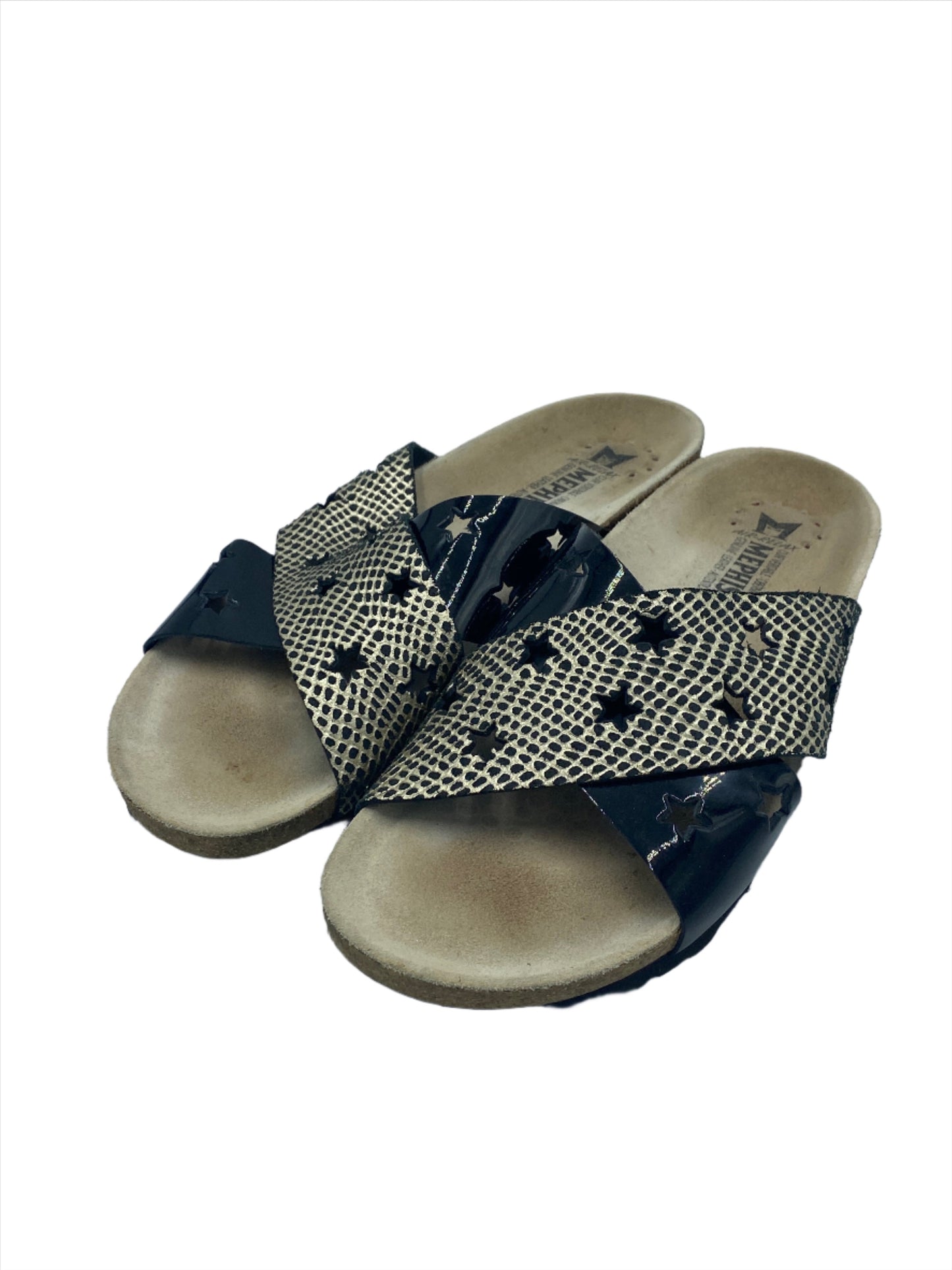 Star Sandals Designer Mephisto, Size 10