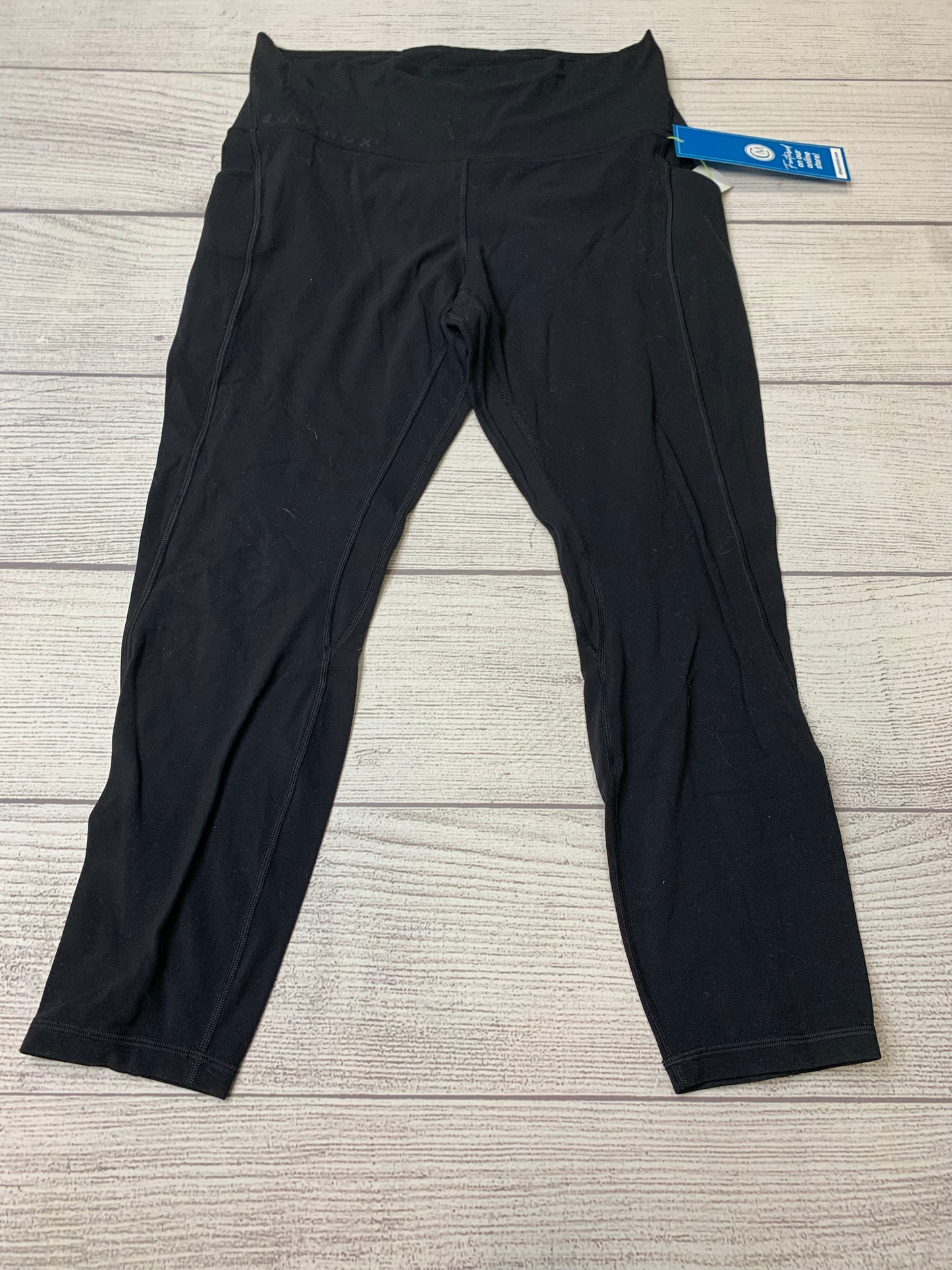 Black Athletic Leggings Lululemon, Size 12