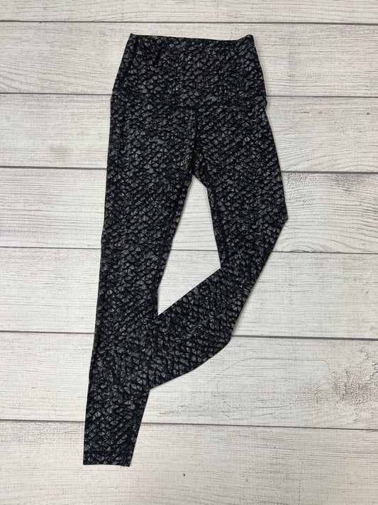 Print Athletic Leggings Lululemon, Size 6