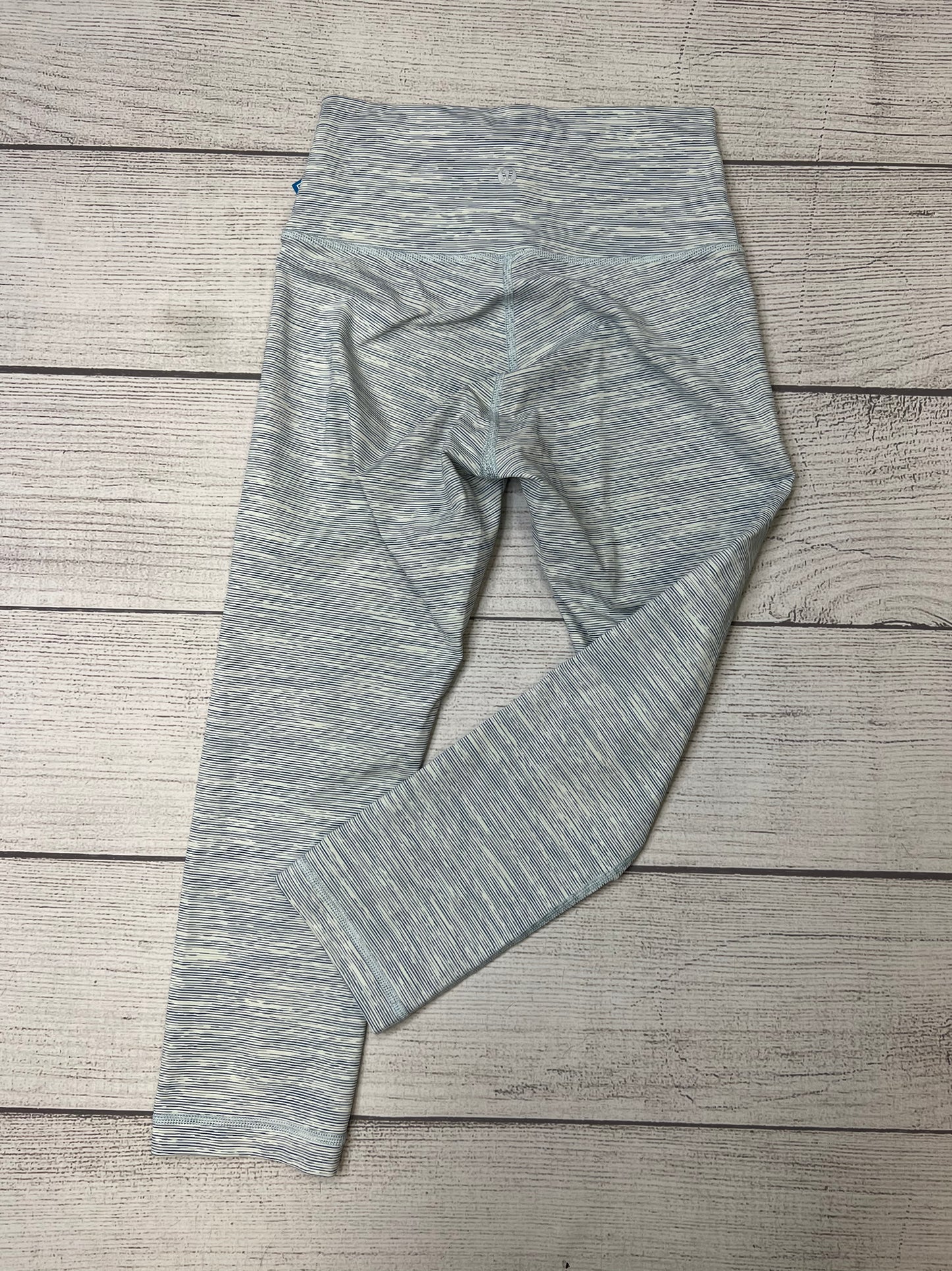 Blue Athletic Capris Lululemon, Size 6