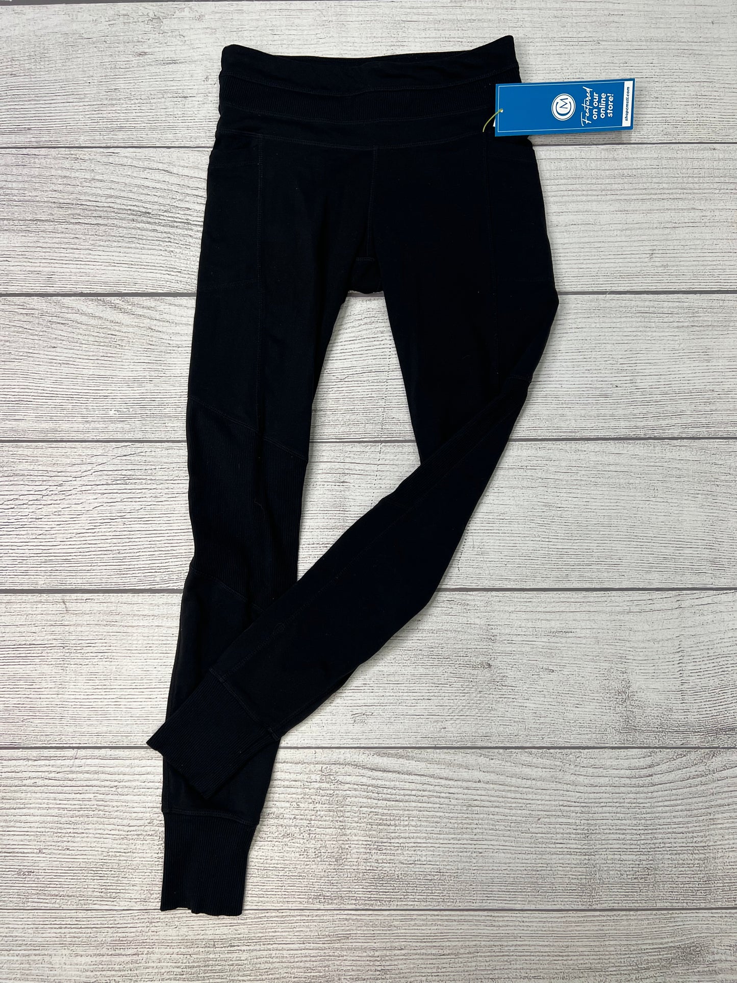 Athletic Leggings By Athleta In Black, Size: S