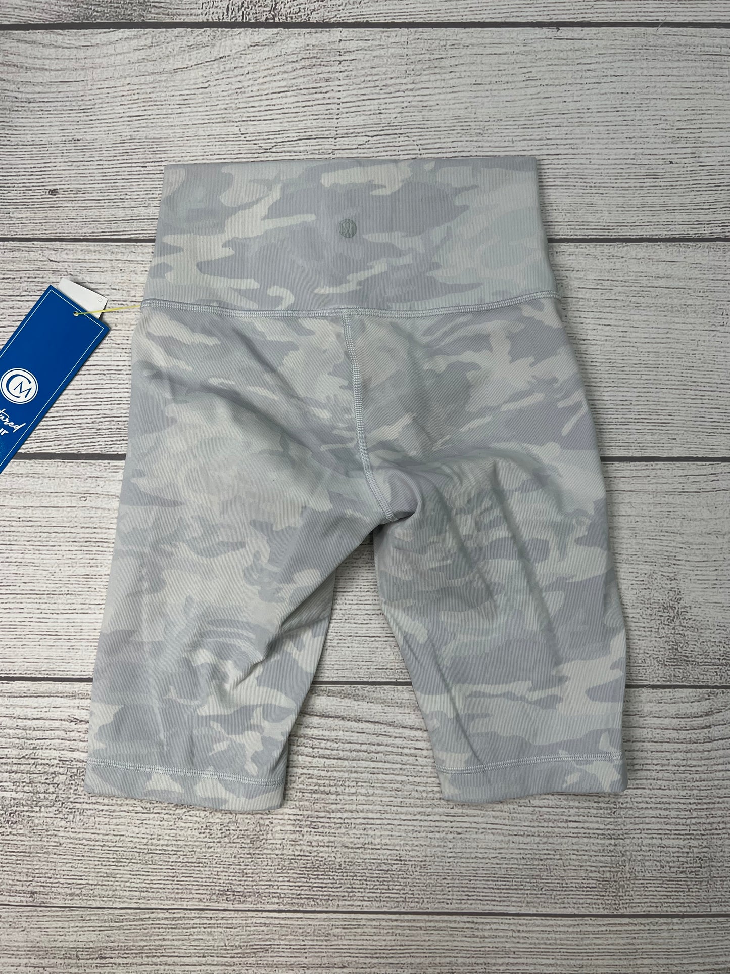 Athletic Shorts By Lululemon In Camoflauge, Size: 4