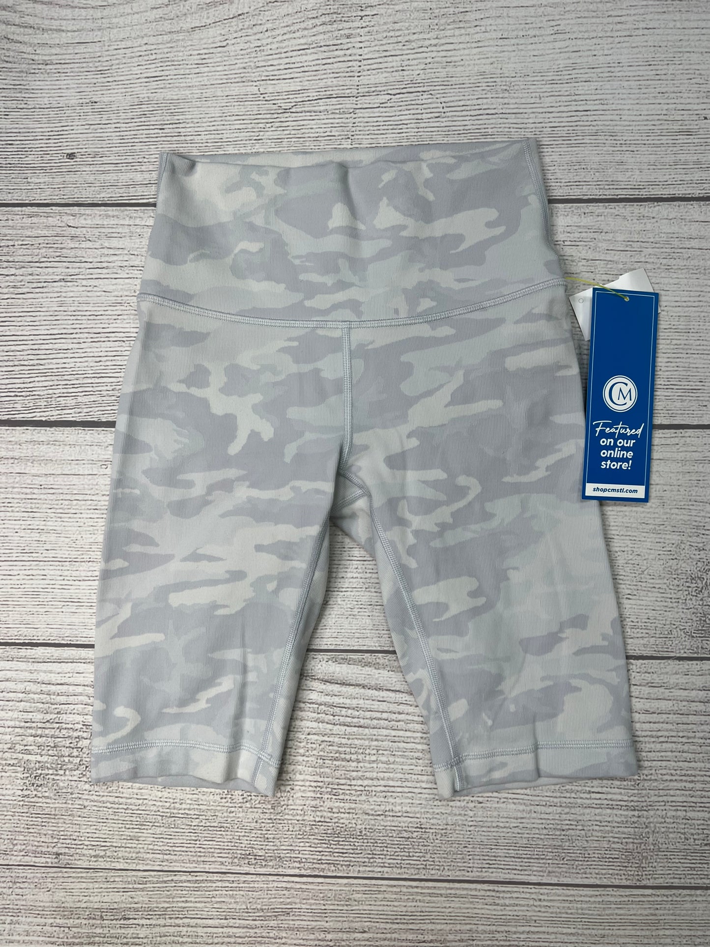 Athletic Shorts By Lululemon In Camoflauge, Size: 4