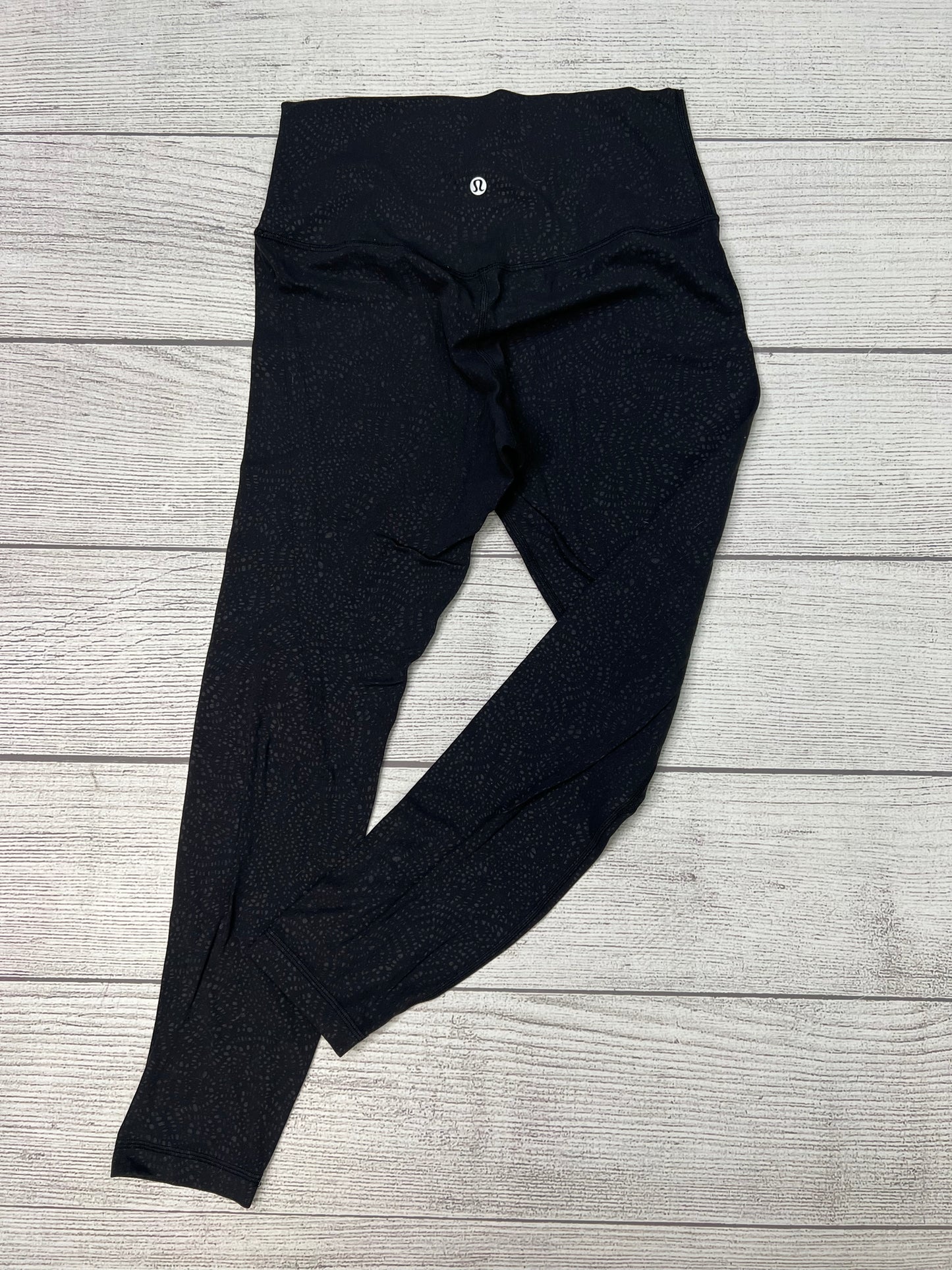 Athletic Leggings By Lululemon In Black, Size: 8