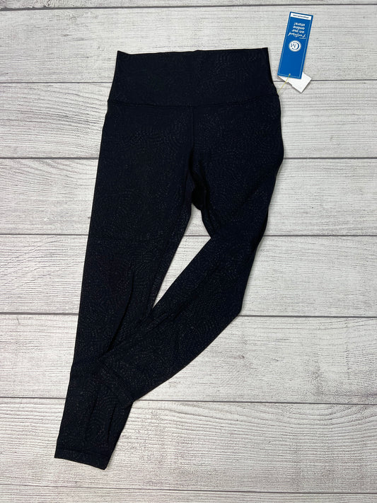 Athletic Leggings By Lululemon In Black, Size: 8