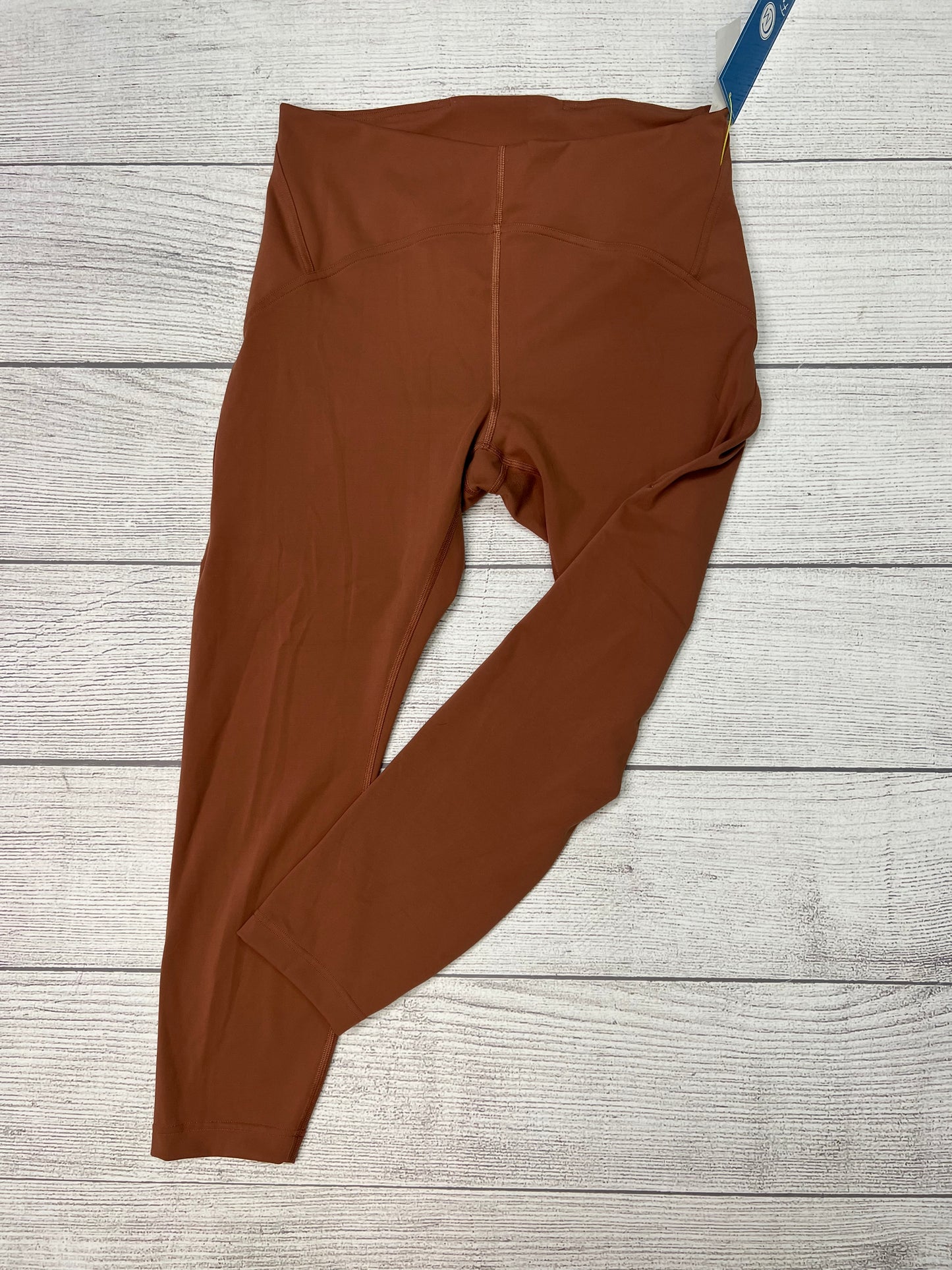 Athletic Leggings By Lululemon In Brown, Size: 12