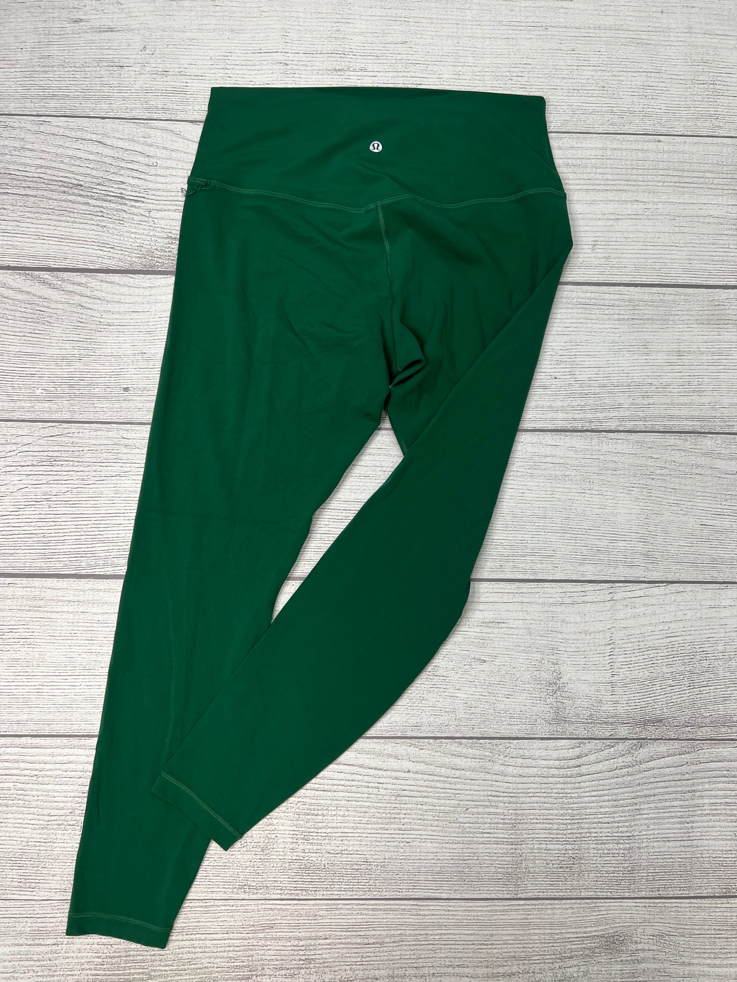 Athletic Leggings By Lululemon In Green, Size: 12