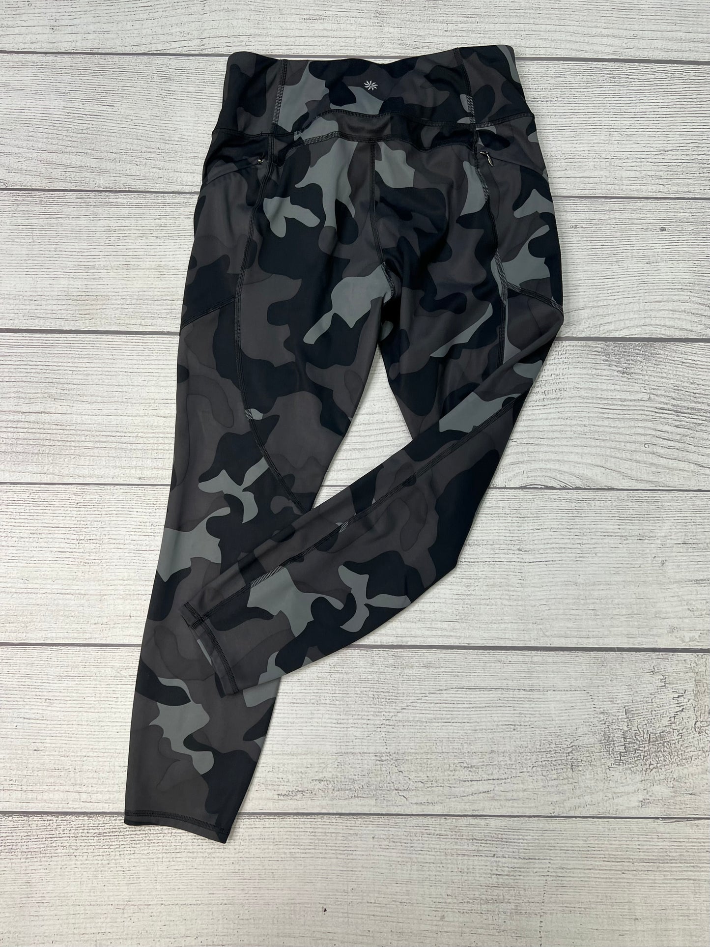 Athletic Capris By Athleta In Camoflauge, Size: M