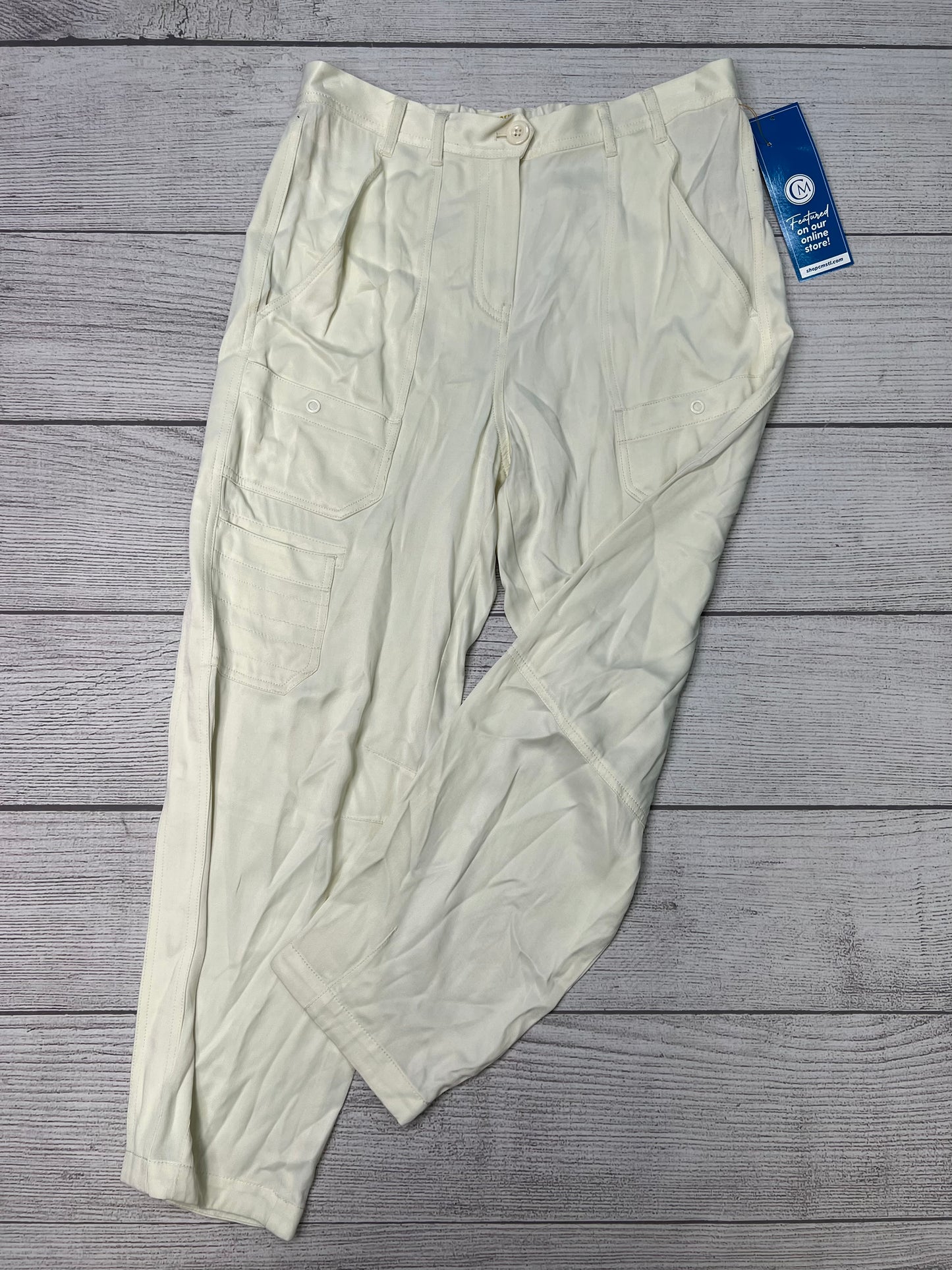 Pants Cargo & Utility By Maeve In White, Size: 8