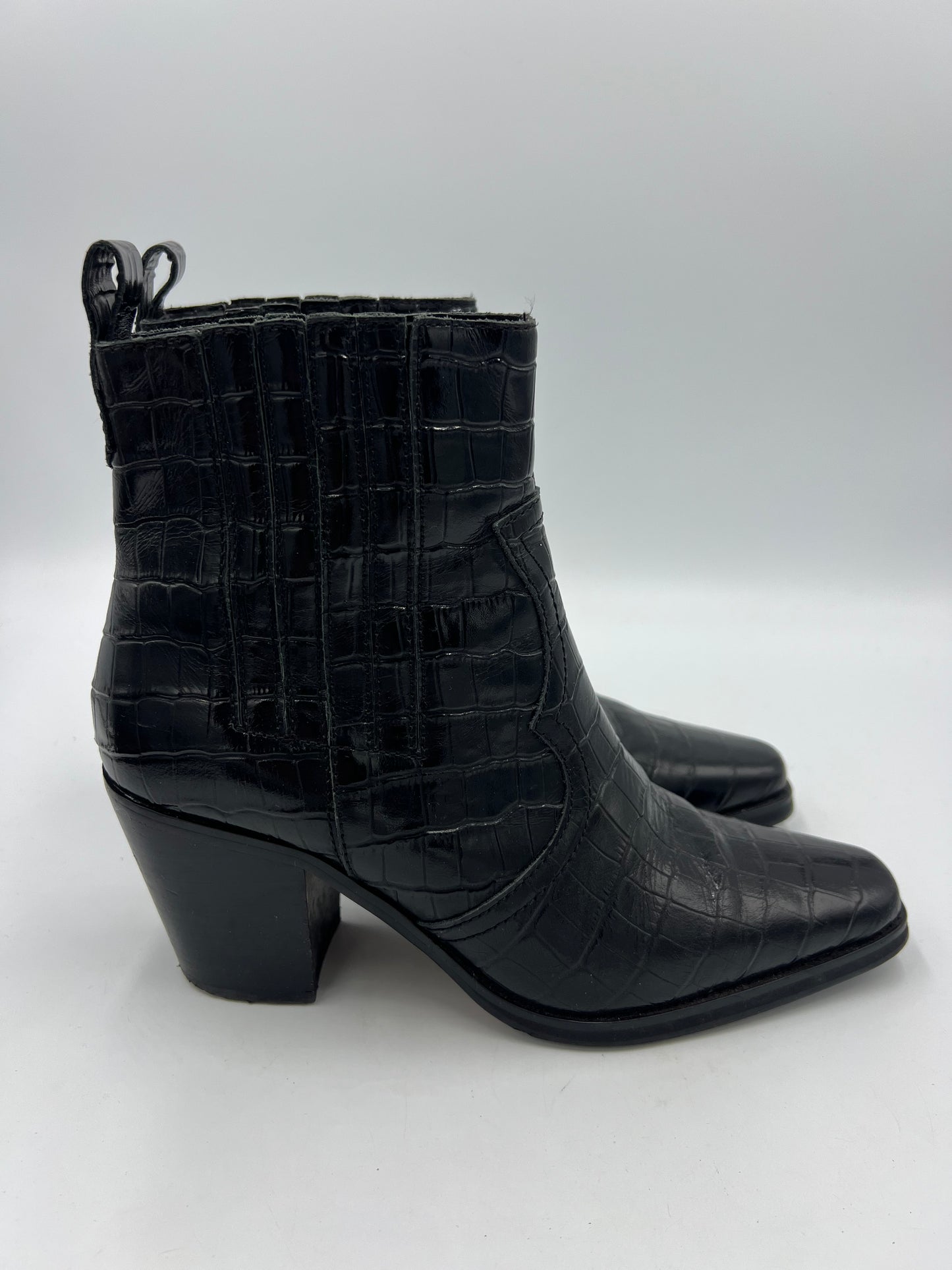 Boots Ankle Heels By Tony Bianco In Black, Size: 9