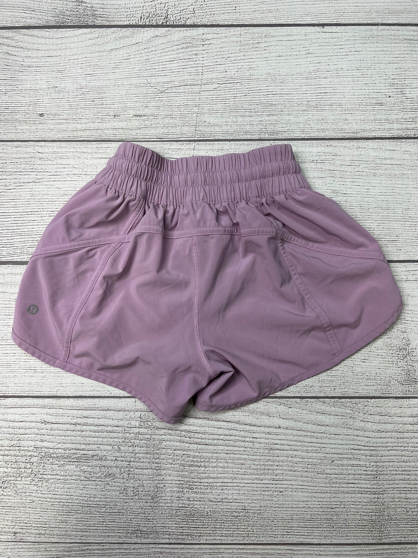 Athletic Shorts By Lululemon In Purple, Size: 4