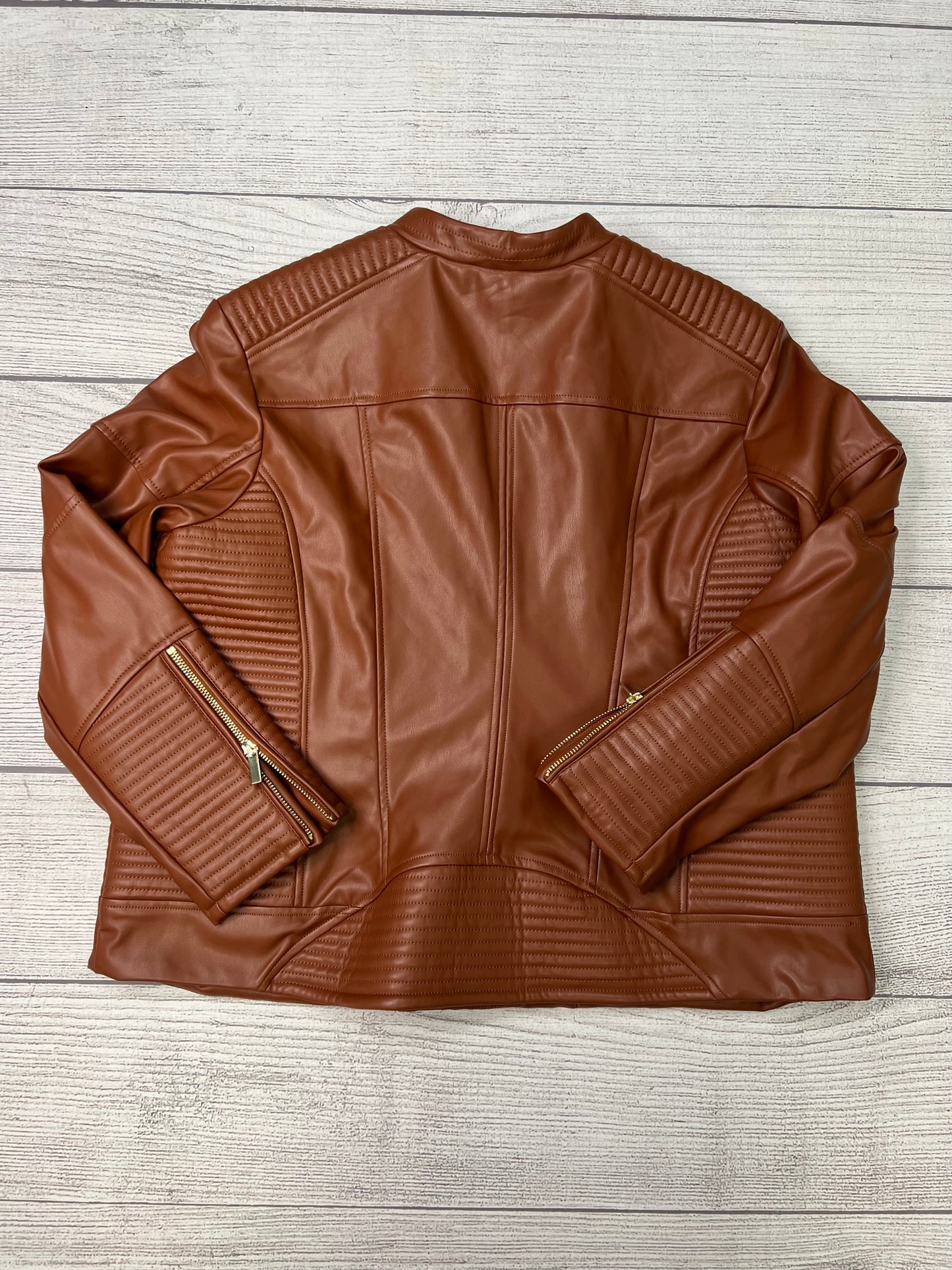 Jacket Other By Catherine Malandrino In Brown, Size: 1x