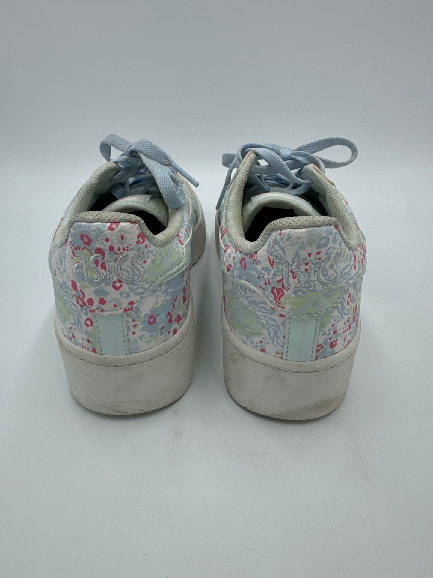 Shoes Athletic By Asics In Floral, Size: 9